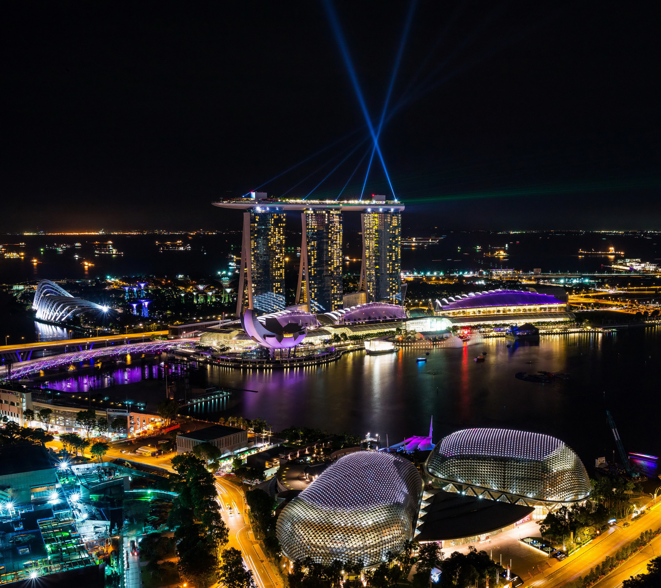 cities, marina bay sands, city, man made Singapore HQ Background Images