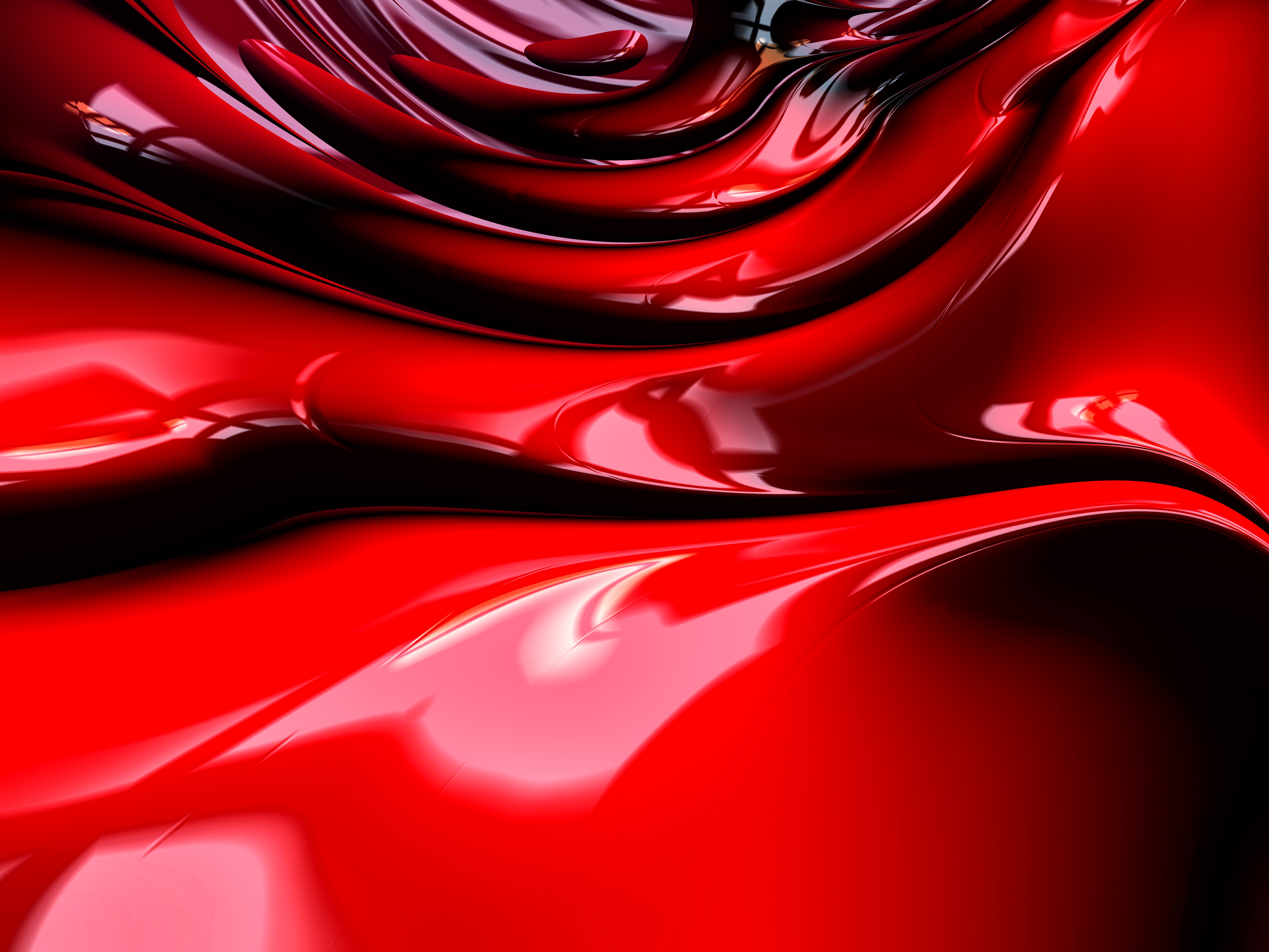 53011 download wallpaper 3d, surface, fractal, red, structure, form, forms screensavers and pictures for free
