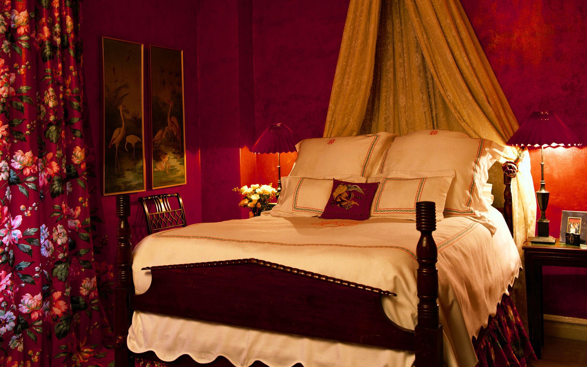 Romance interior, miscellaneous, dream, bed 4k Wallpaper
