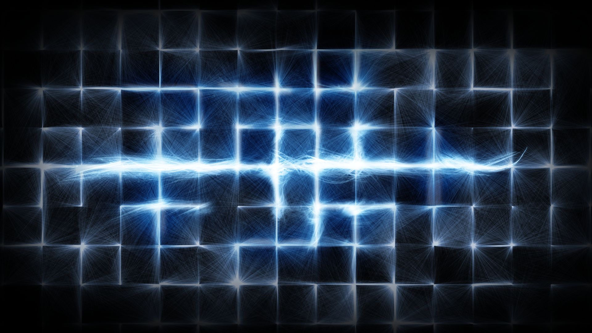 Free HD lines, abstract, grid, blue