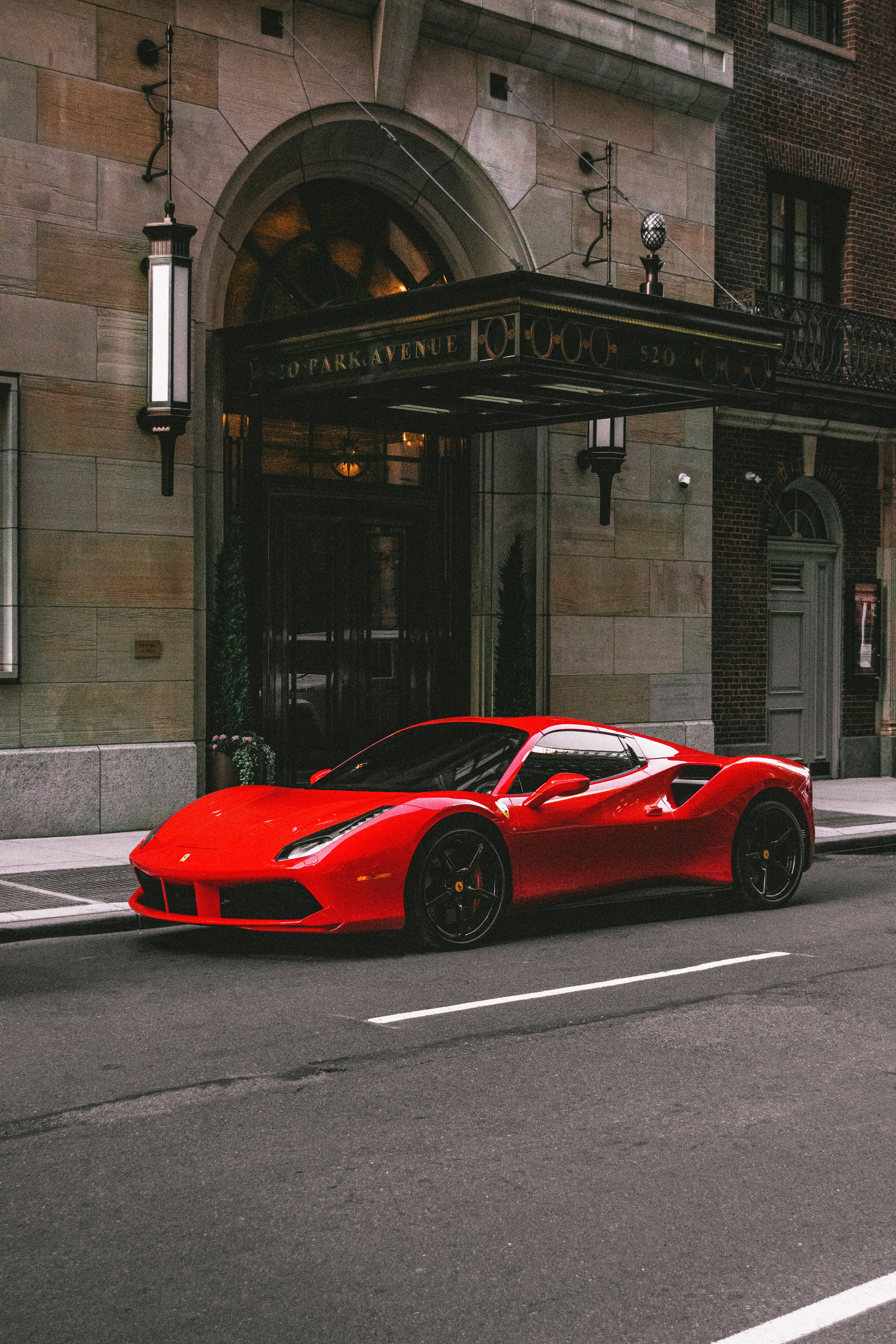 53117 Bildschirmschoner und Hintergrundbilder Ferrari 458 auf Ihrem Telefon. Laden Sie sport, seitenansicht, rot, auto Bilder kostenlos herunter