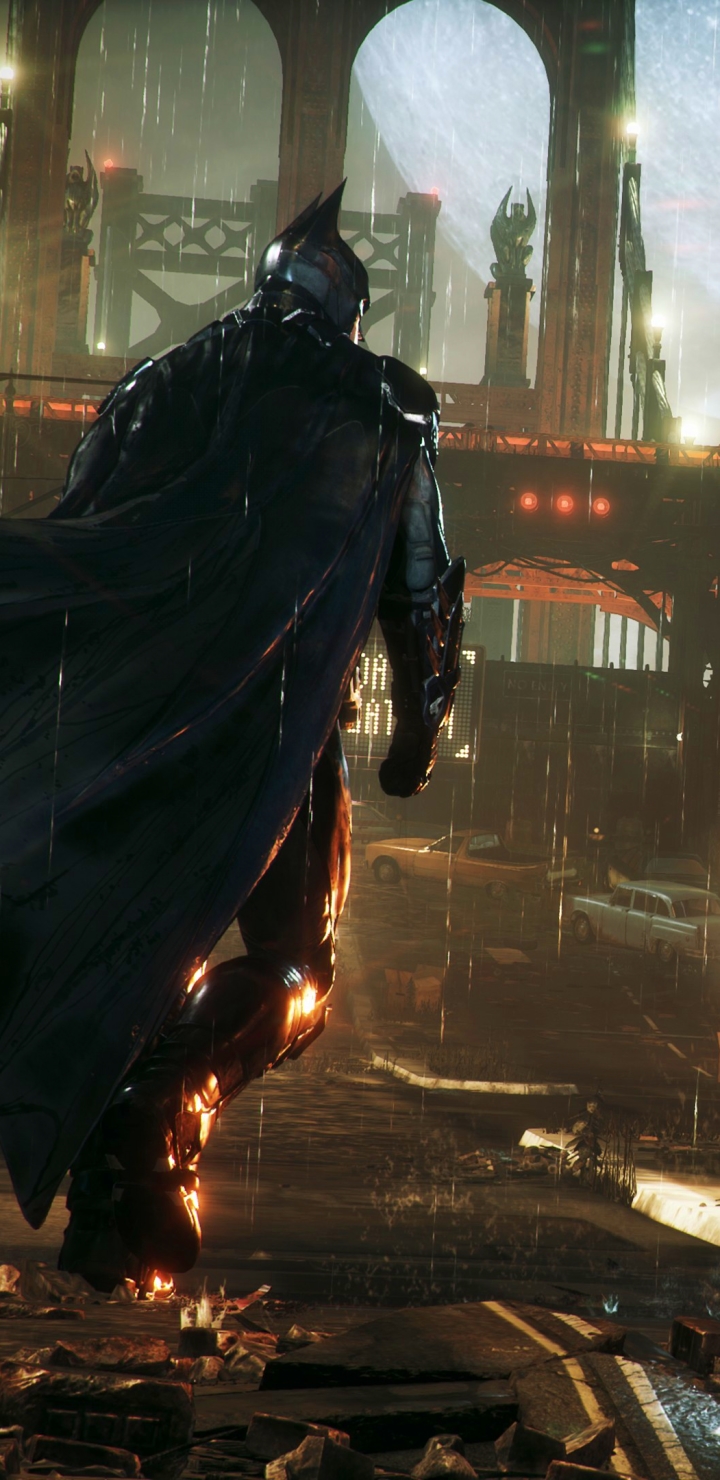 Mobile Wallpaper Batman: Arkham Knight 