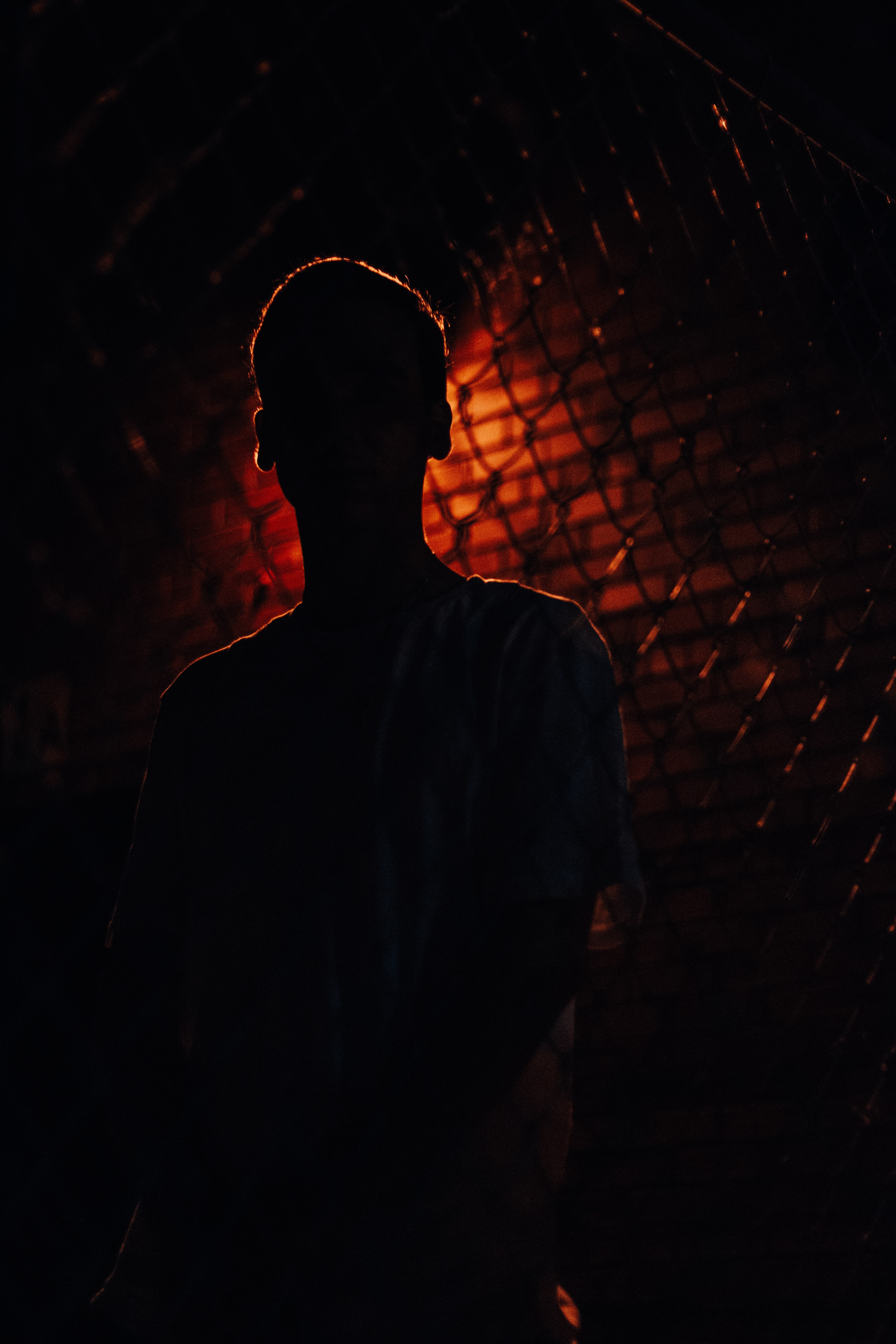 HD wallpaper human, person, anonymous, silhouette, dark