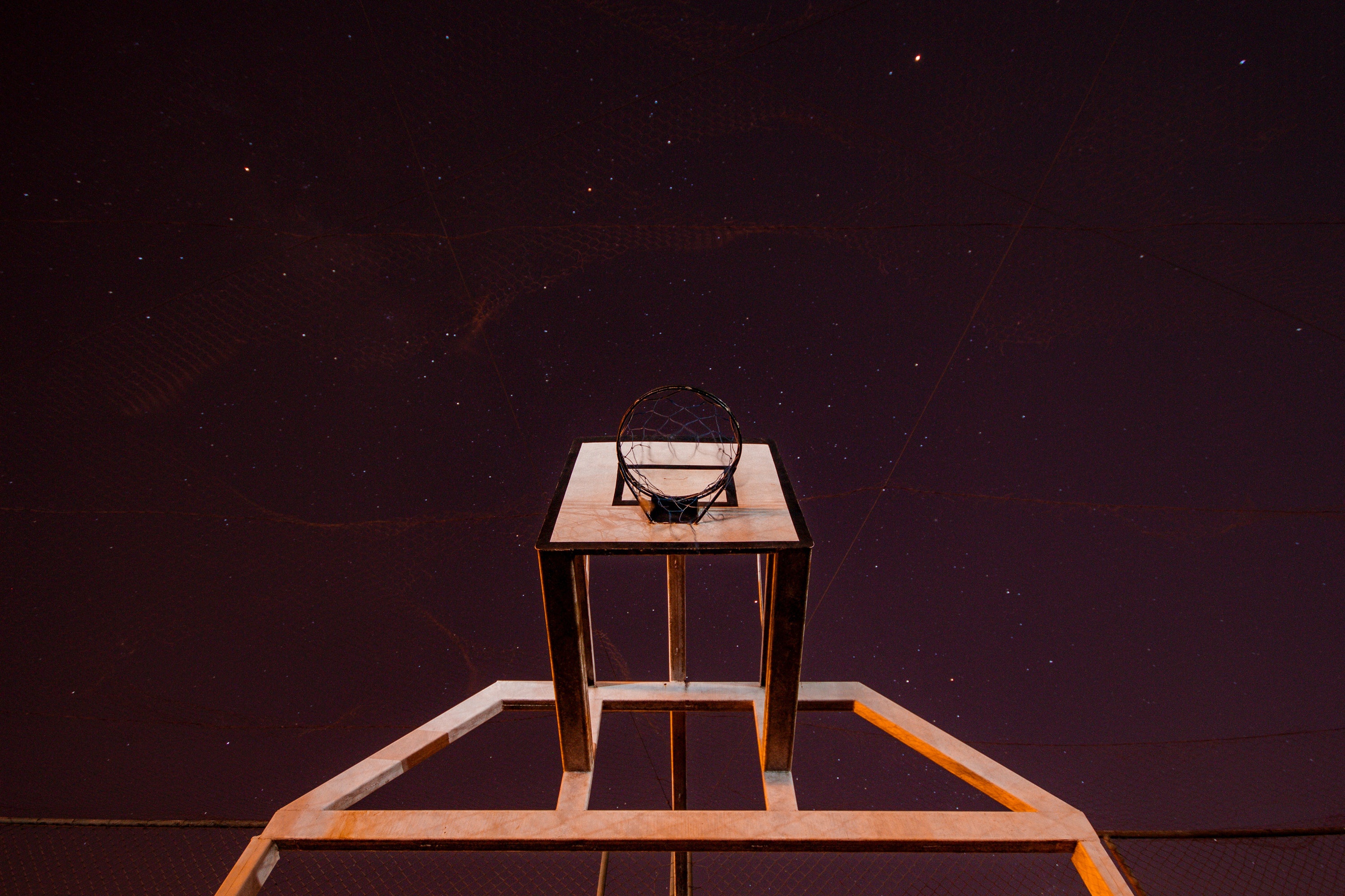 HQ Basketball Ring Background
