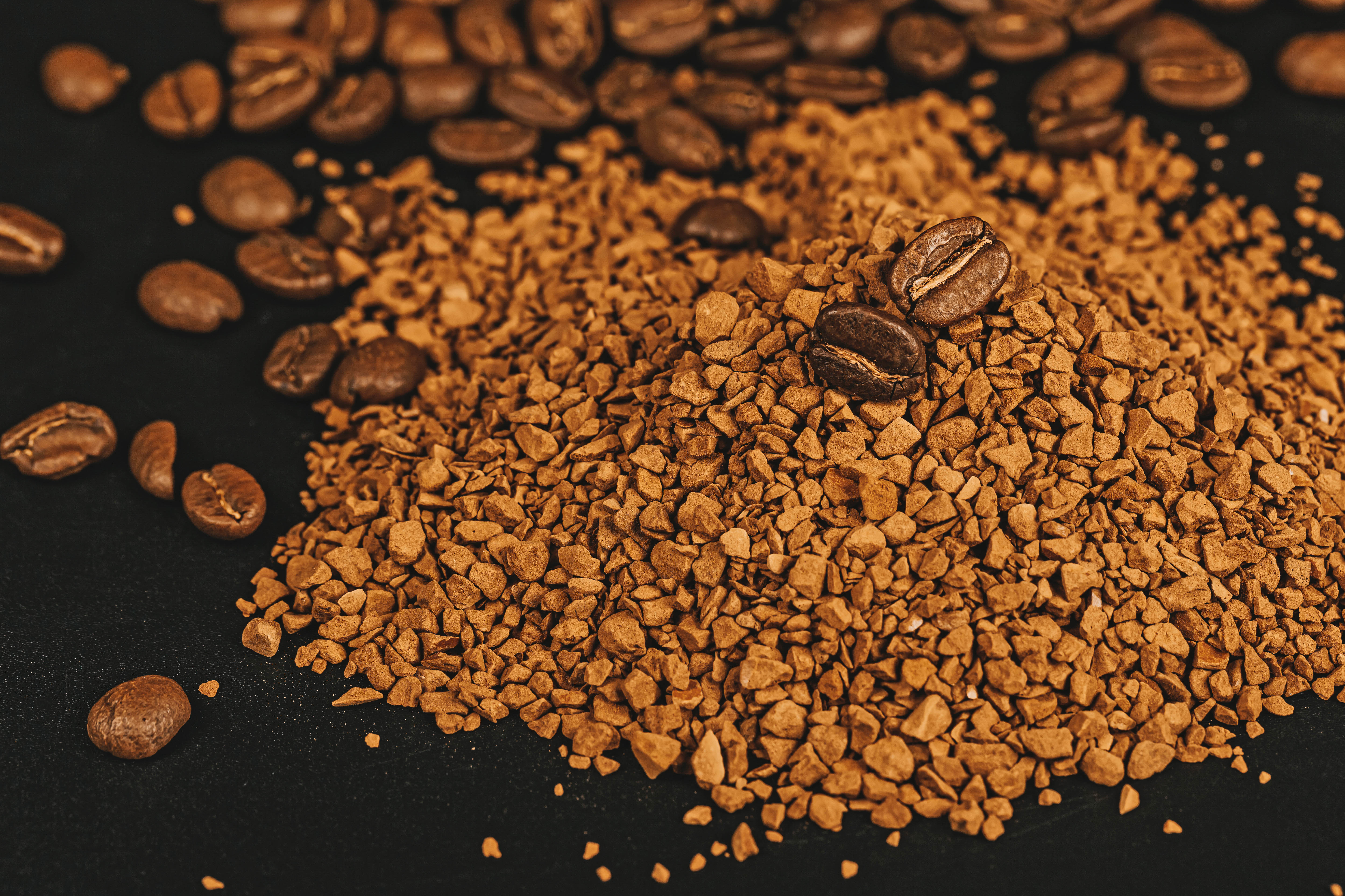 Laden Sie das Lebensmittel, Coffee, Korn, Braun, Getreide, Boden, Kaffeebohnen-Bild kostenlos auf Ihren PC-Desktop herunter