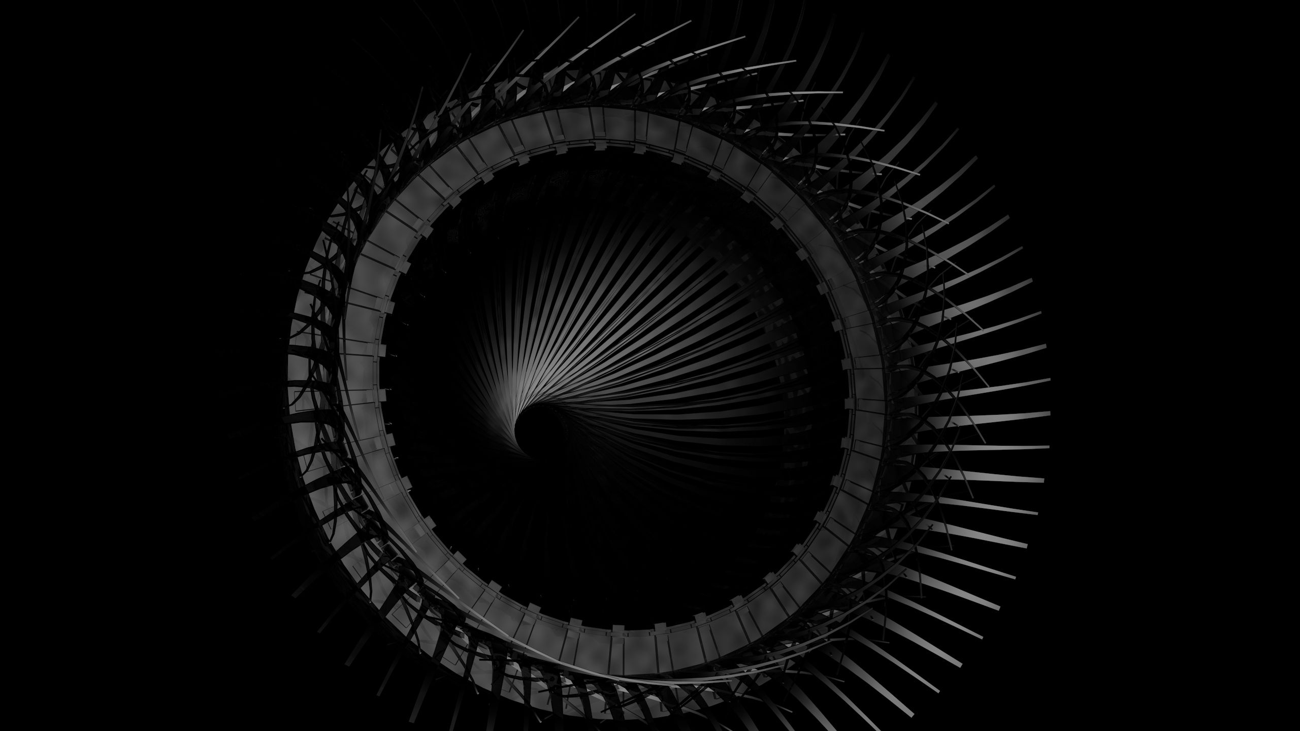 138105 Screensavers and Wallpapers Stairs for phone. Download black, rotation, stairs, ladder pictures for free