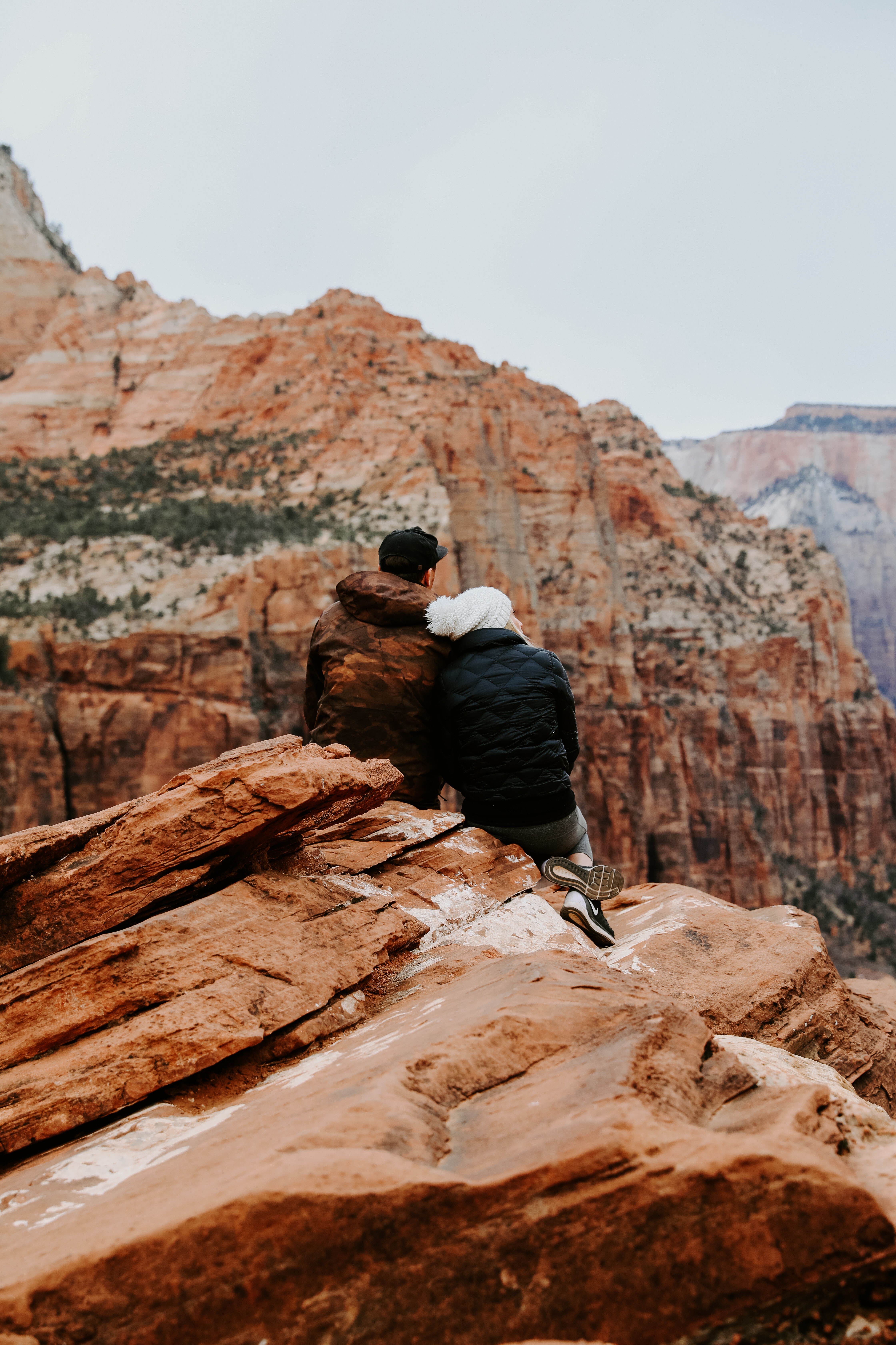 Phone Background love, canyon, couple, pair