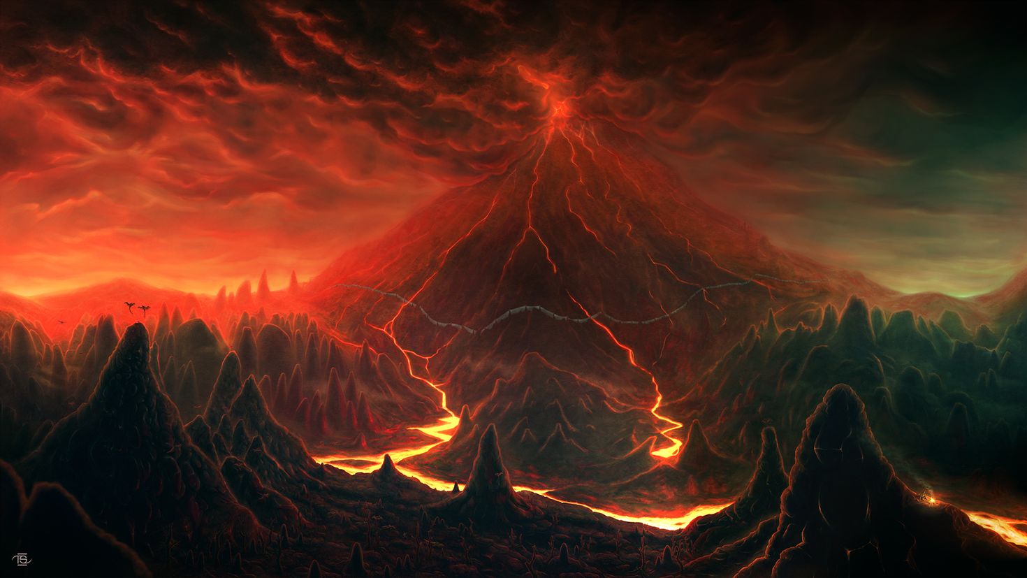 Красная гора Morrowind