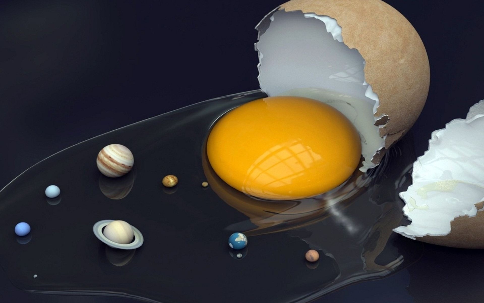 sci fi, solar system, easter, egg HD wallpaper