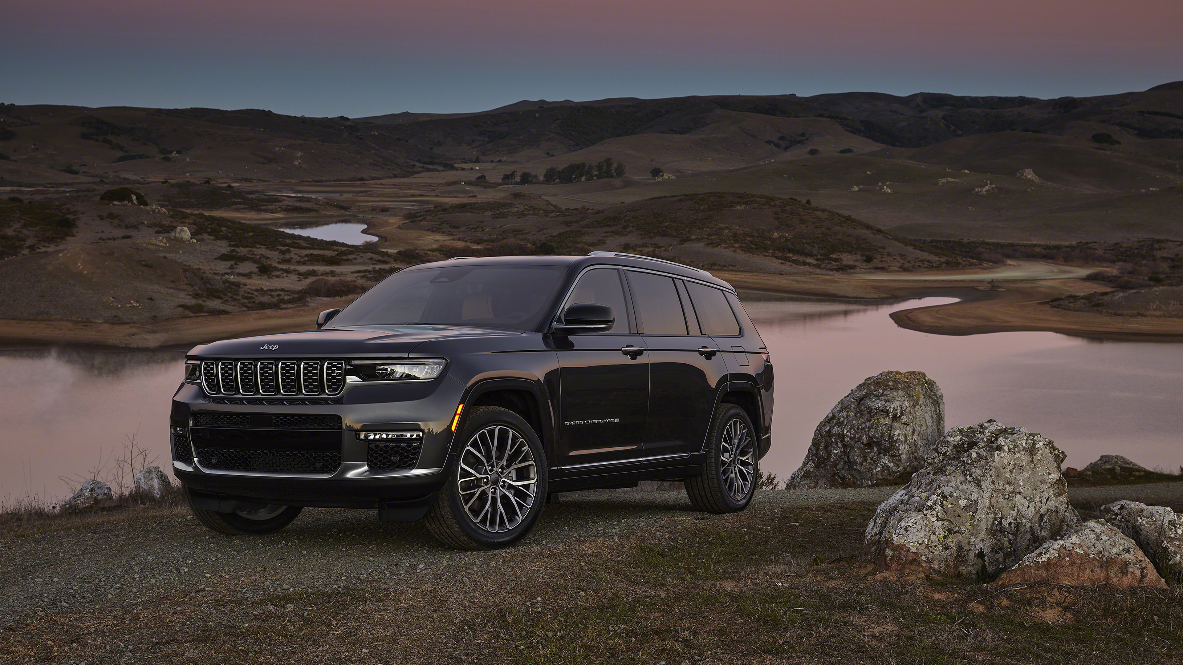 vehicles, jeep grand cherokee l, car, jeep grand cherokee, jeep, silver car, suv images