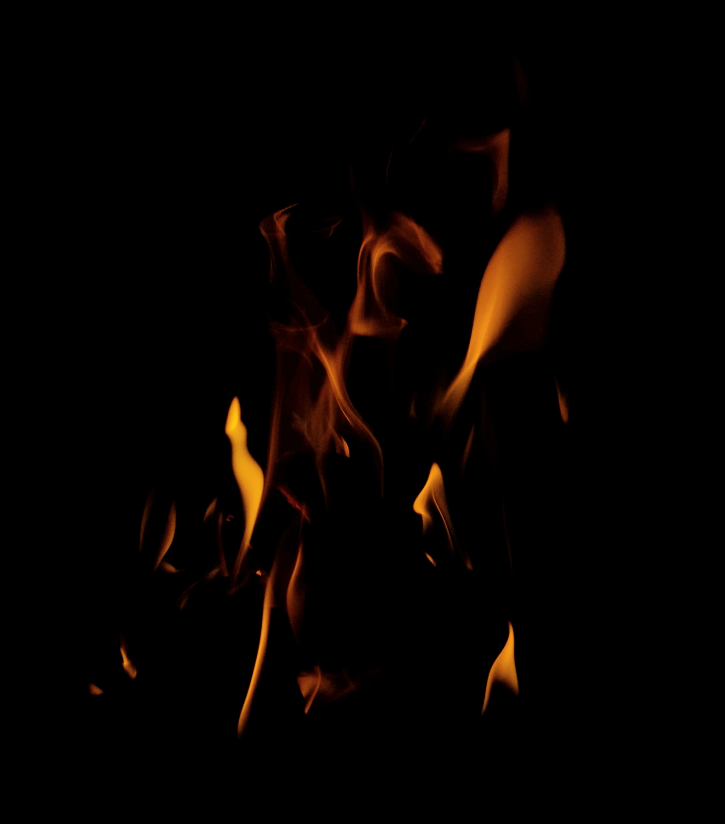 fire, dark, flame, darkness 2160p