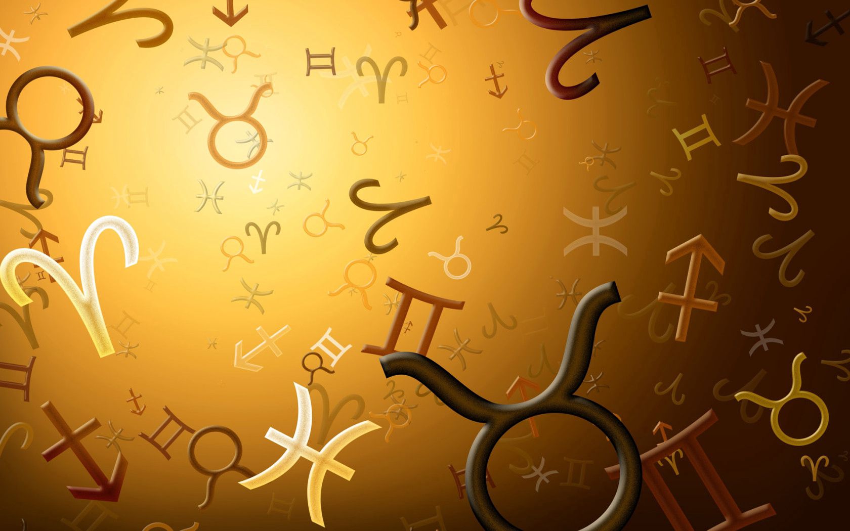 Best Signs Of The Zodiac Background for mobile