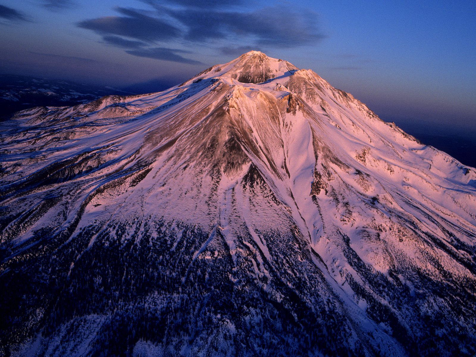 76506 Bild herunterladen natur, schnee, berg, scheitel, nach oben, schlafen, kalifornien, vulkan - Hintergrundbilder und Bildschirmschoner kostenlos