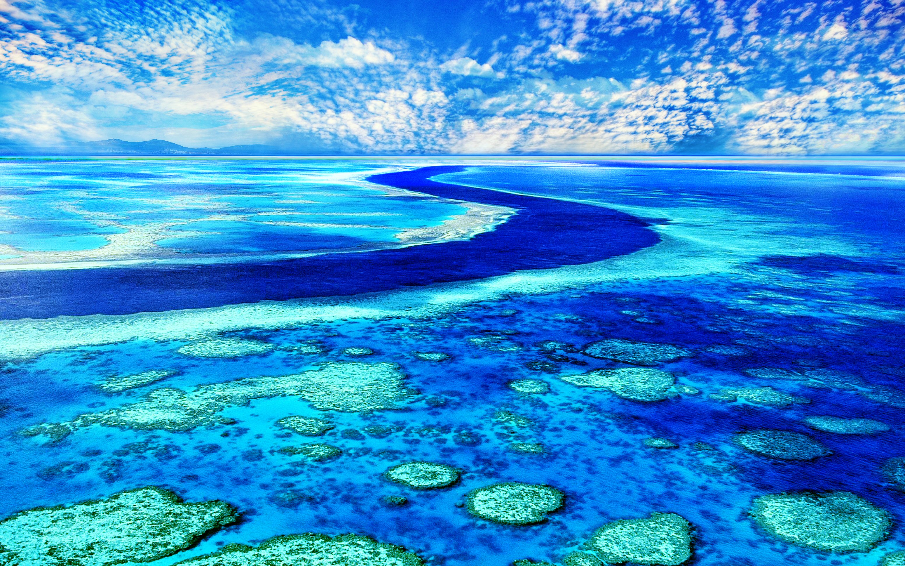 Background for tablet devices summer, sky, reef, azure