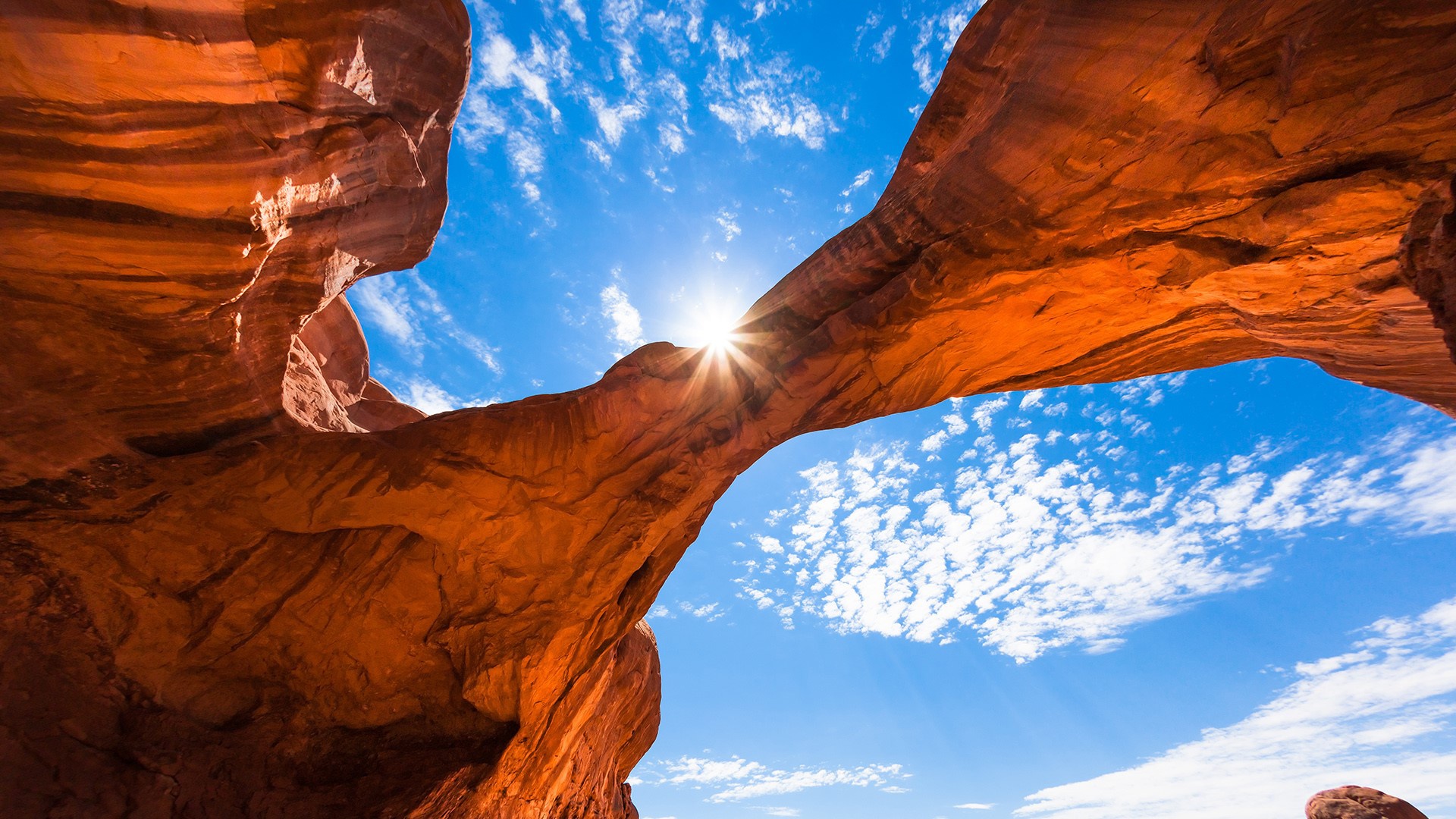HD desktop wallpaper: Nature, Sky, Sun, Canyon, Usa, Earth, Utah, Arch,  National Park, Arches National Park download free picture #484738