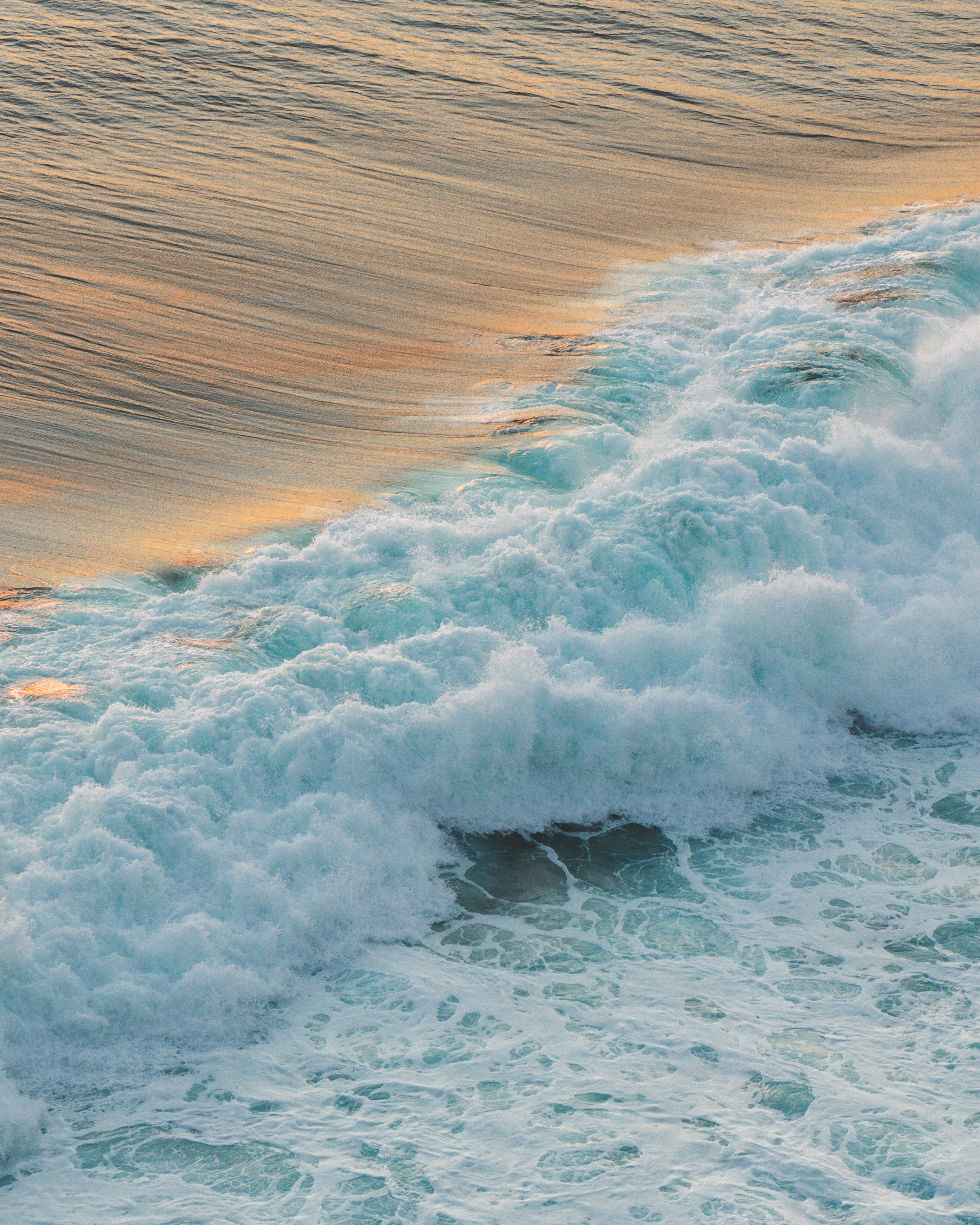 water, ocean, nature, surf, wave HD wallpaper
