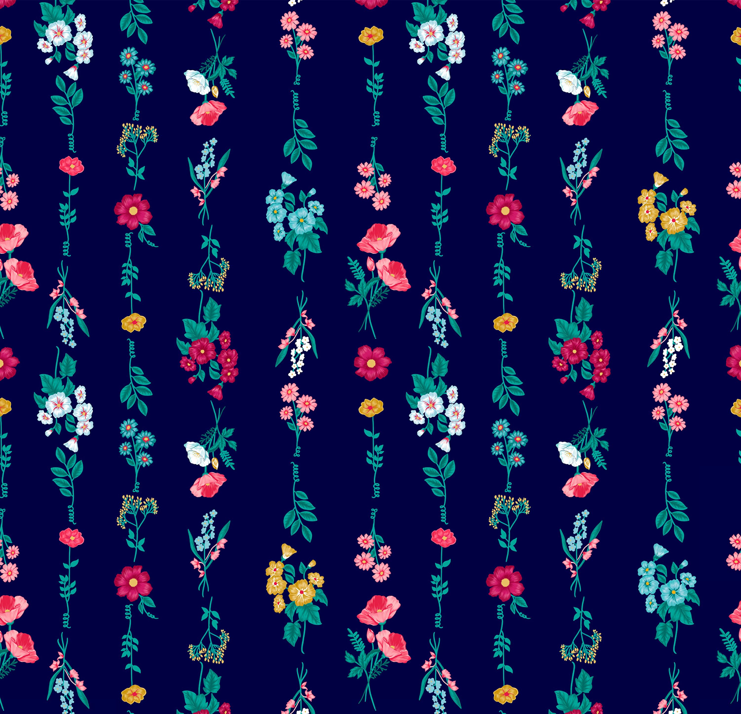 textures, pattern, flowers, multicolored Windows Mobile Wallpaper