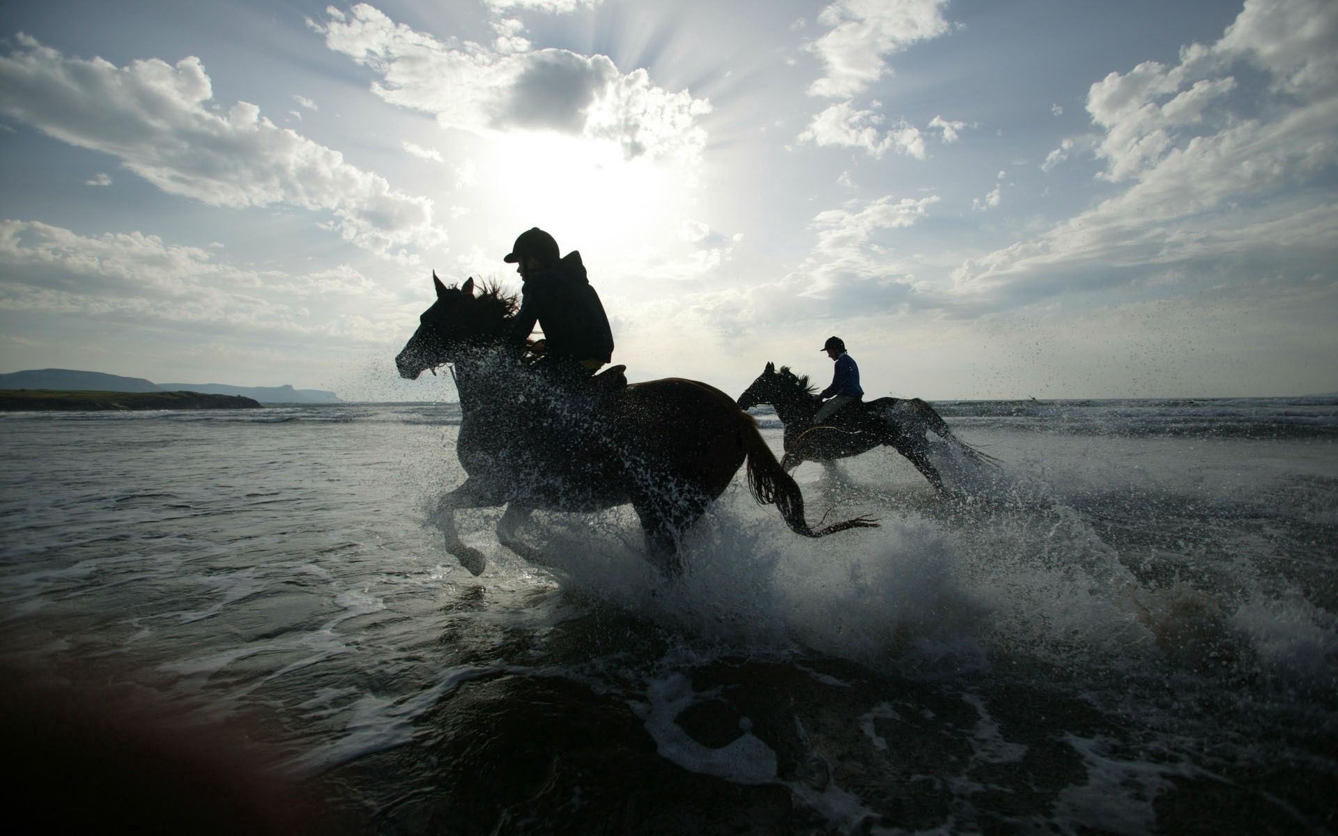 124141 free wallpaper 1080x2400 for phone, download images riders, animals, sea, horses 1080x2400 for mobile