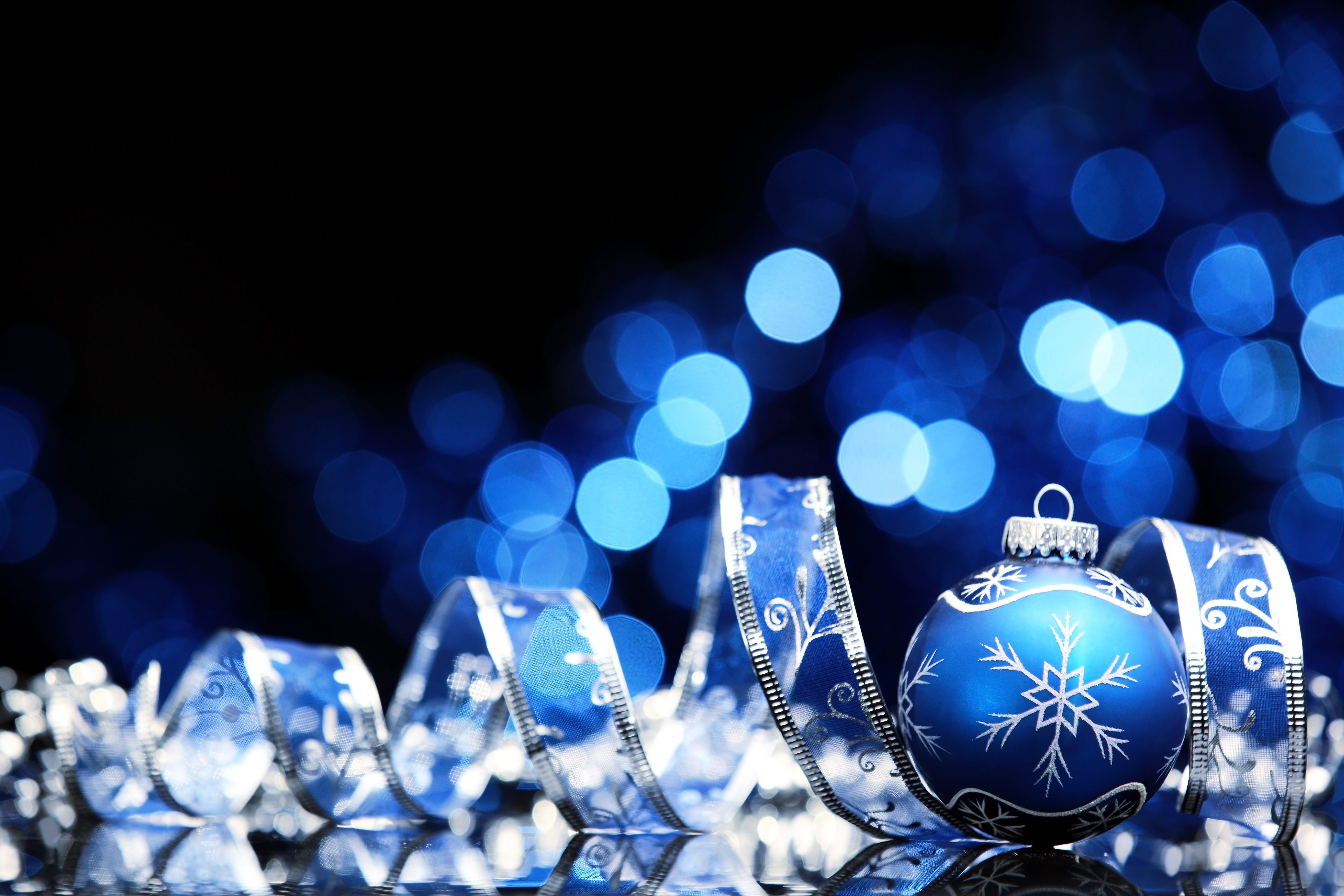 holiday, christmas, blue, bokeh, christmas ornaments, decoration, light