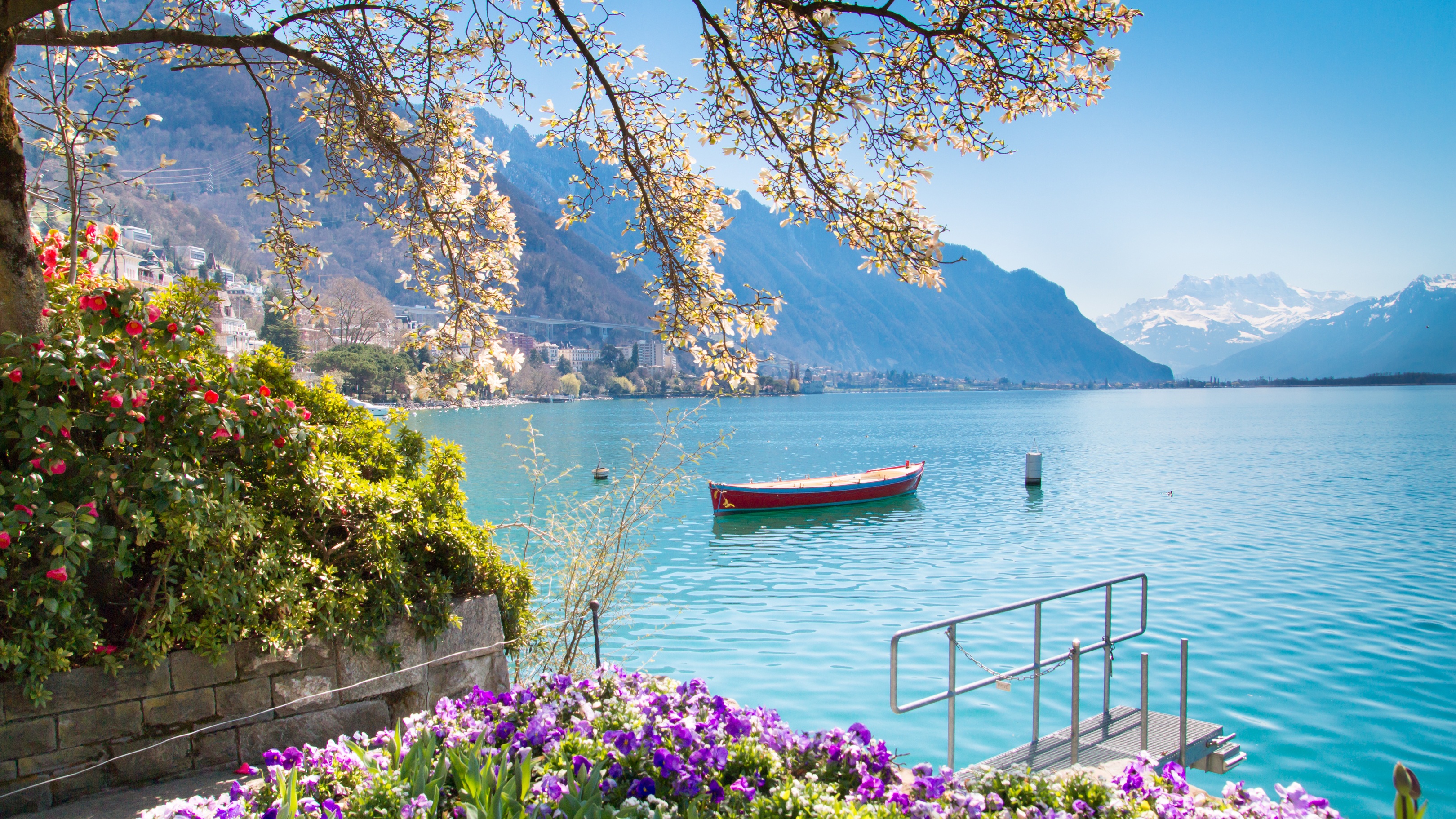 Женевское озеро Швейцария