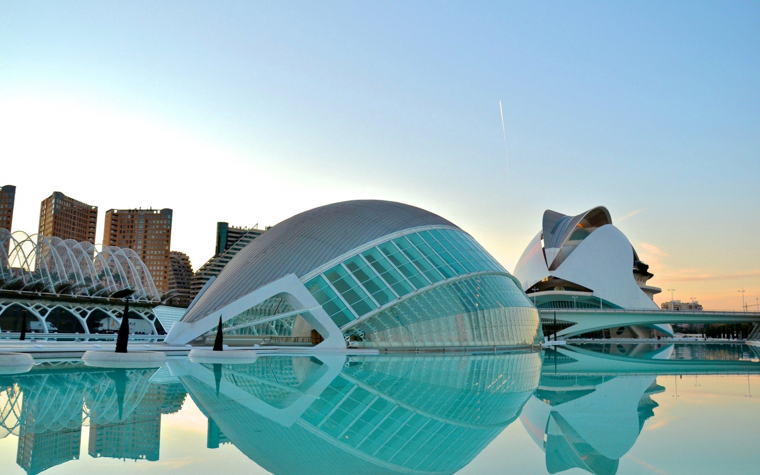 valencia, cities, architecture, building, handsomely, it's beautiful
