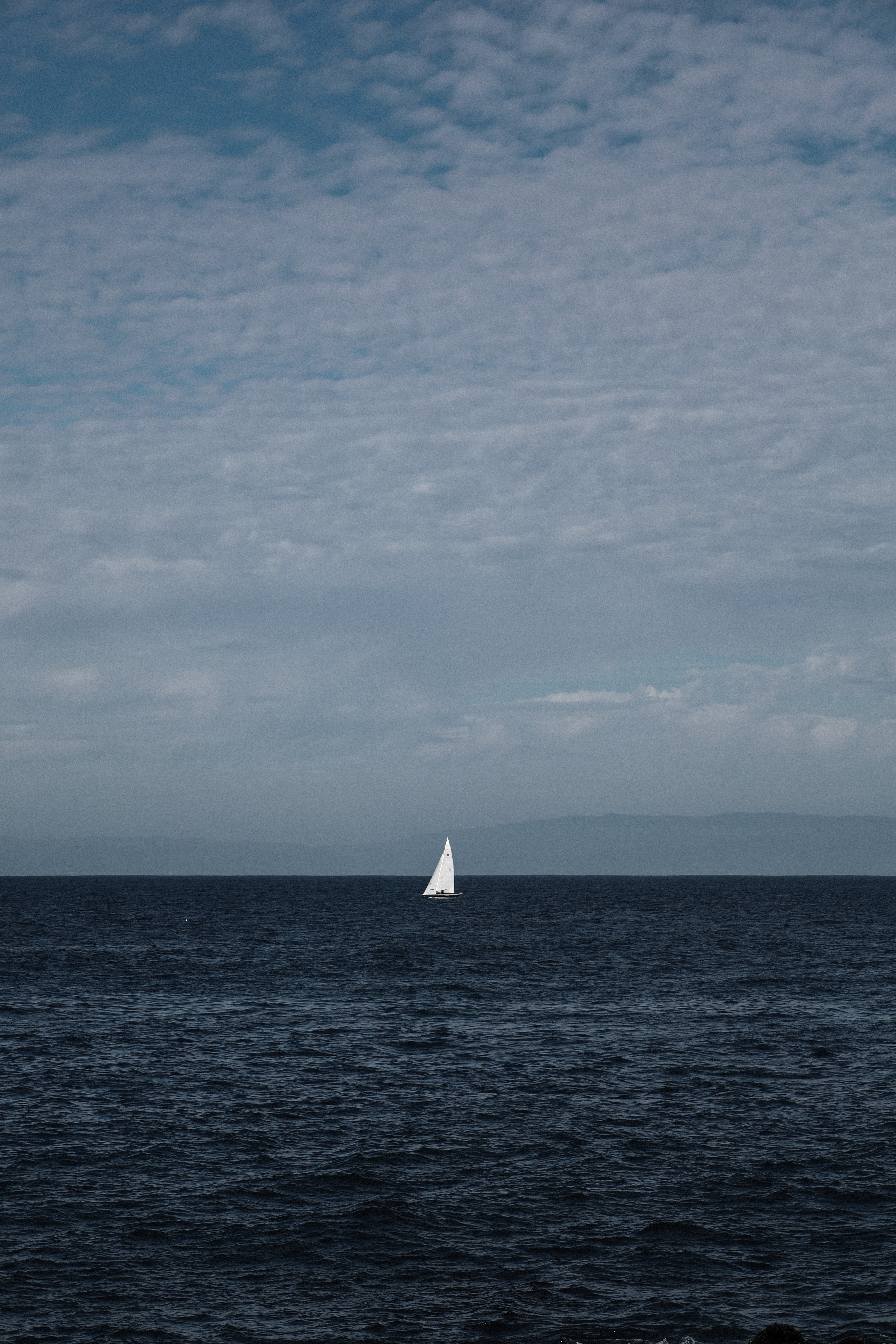water, sea, miscellanea, miscellaneous, boat, loneliness, sailboat, sailfish