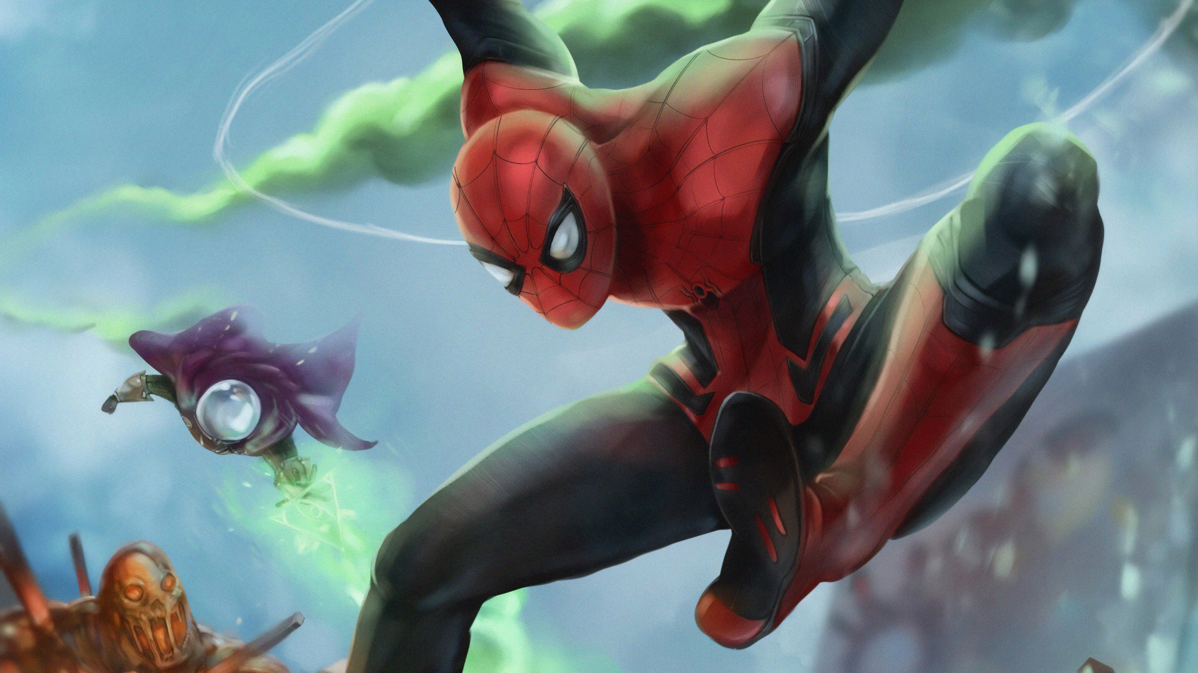 HD desktop wallpaper: Spider Man, Movie, Mysterio (Marvel Comics), Spider  Man: Far From Home download free picture #468279