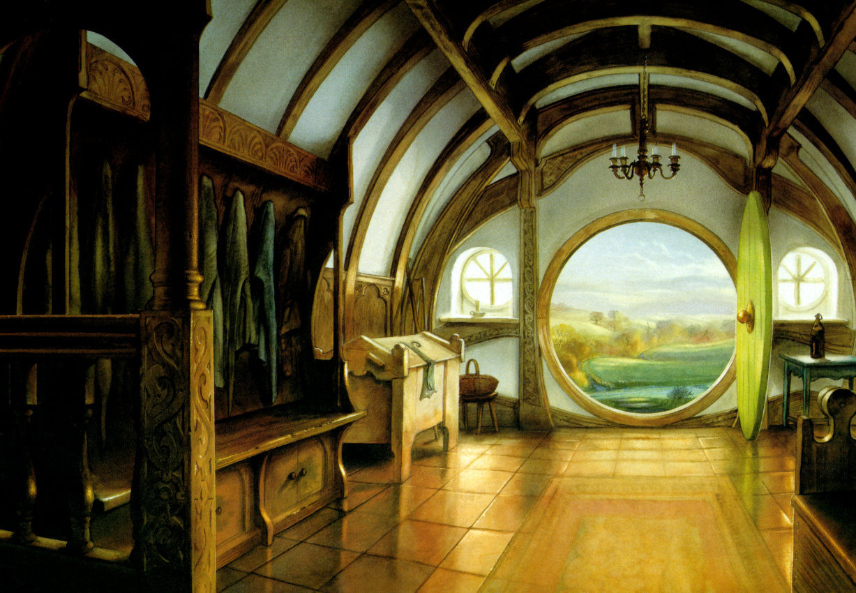 32k Wallpaper Lord Of The Rings yellow, pictures, houses