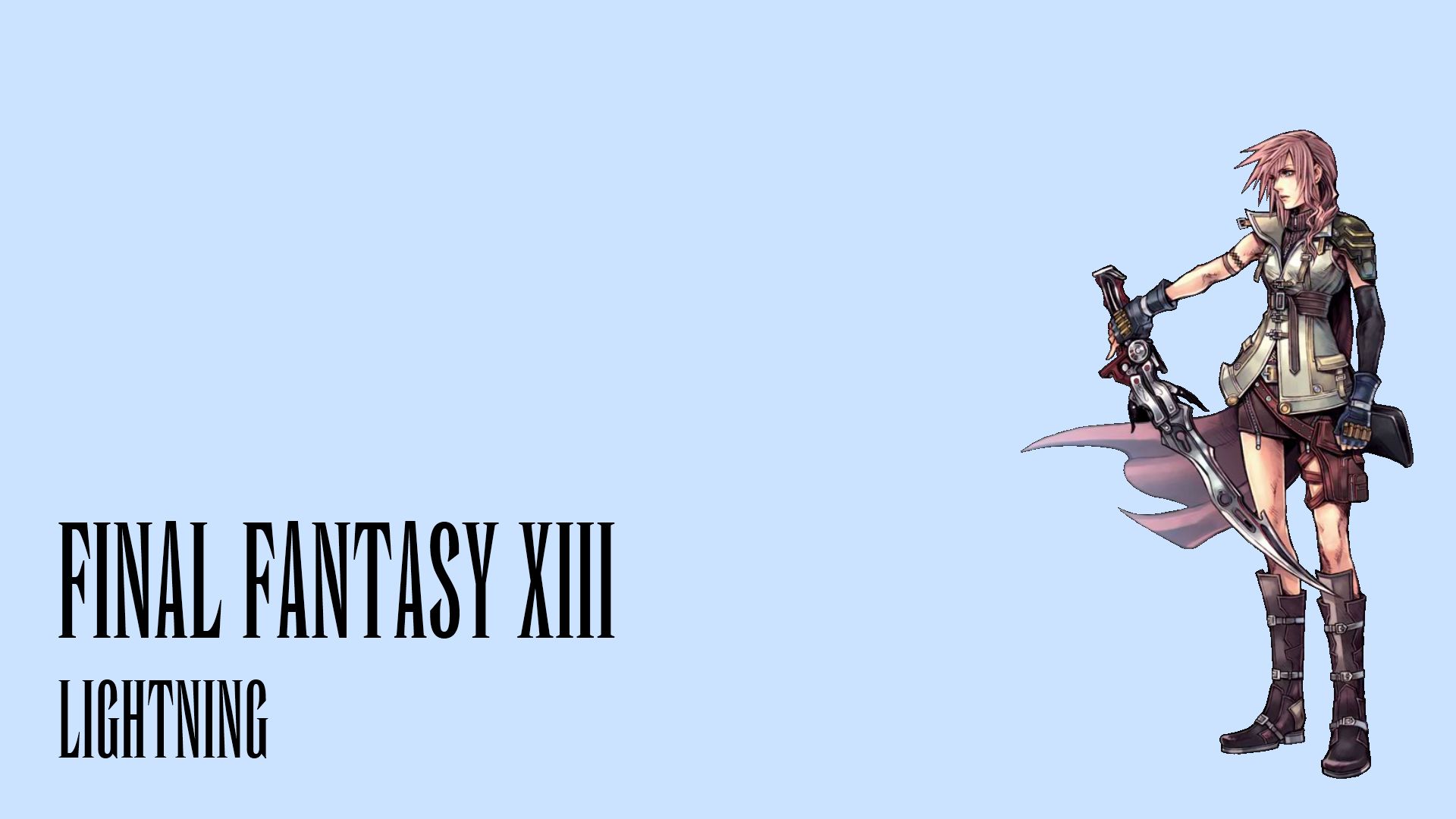 HD desktop wallpaper: Final Fantasy, Video Game, Lightning (Final Fantasy), Final  Fantasy Xiii download free picture #276518