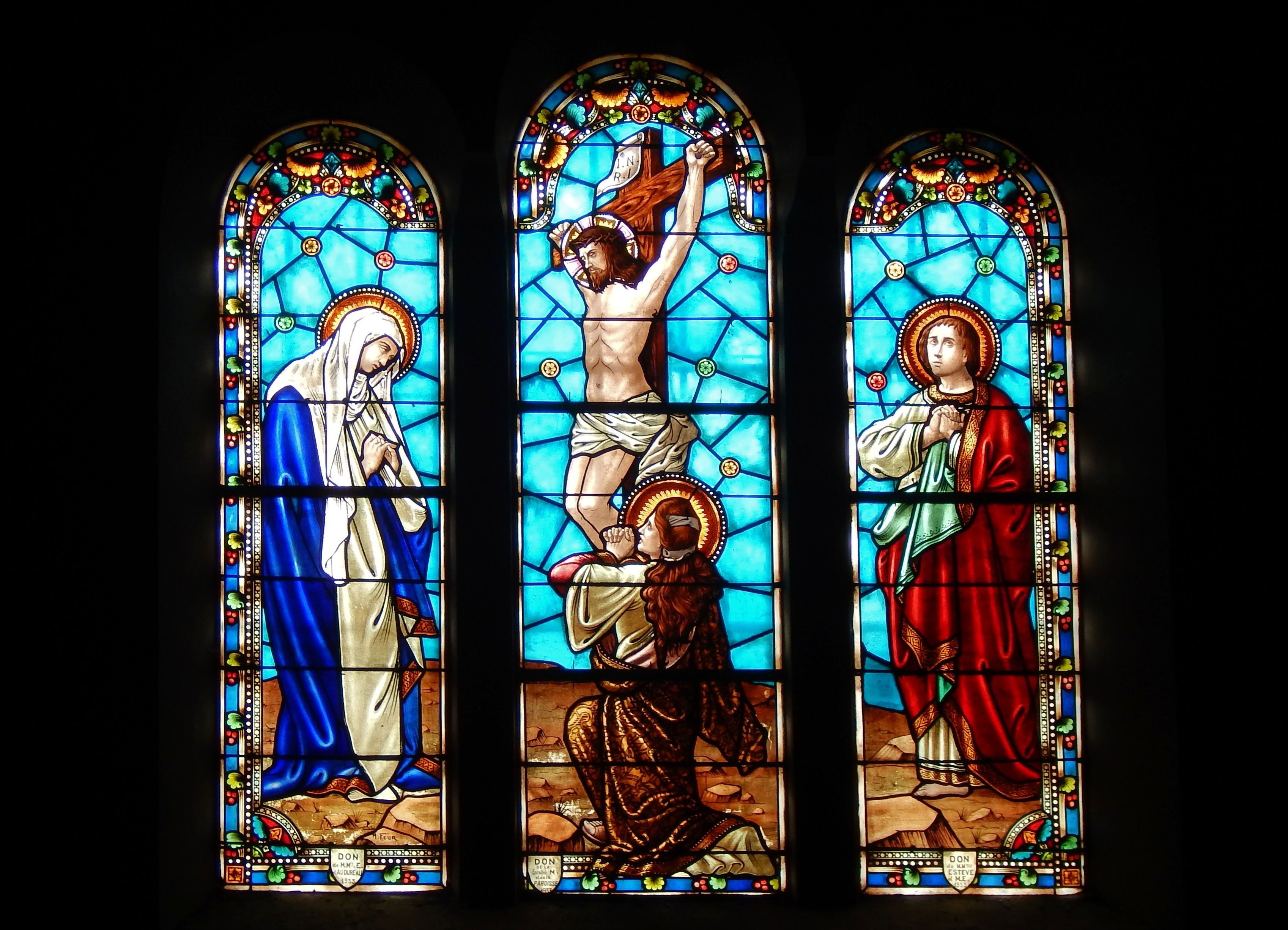 photography, stained glass, colorful, colors, jesus, religion, religious, window download HD wallpaper