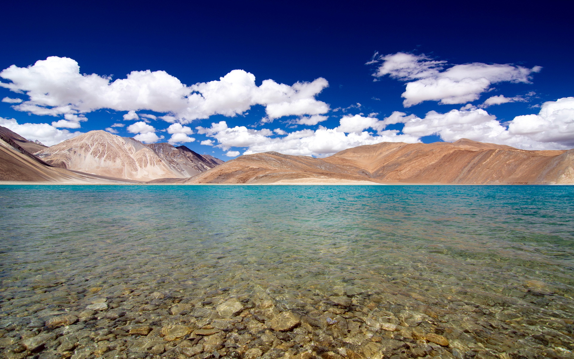 india, tibet, himalayas, earth, pangong lake, china, lakes 8K