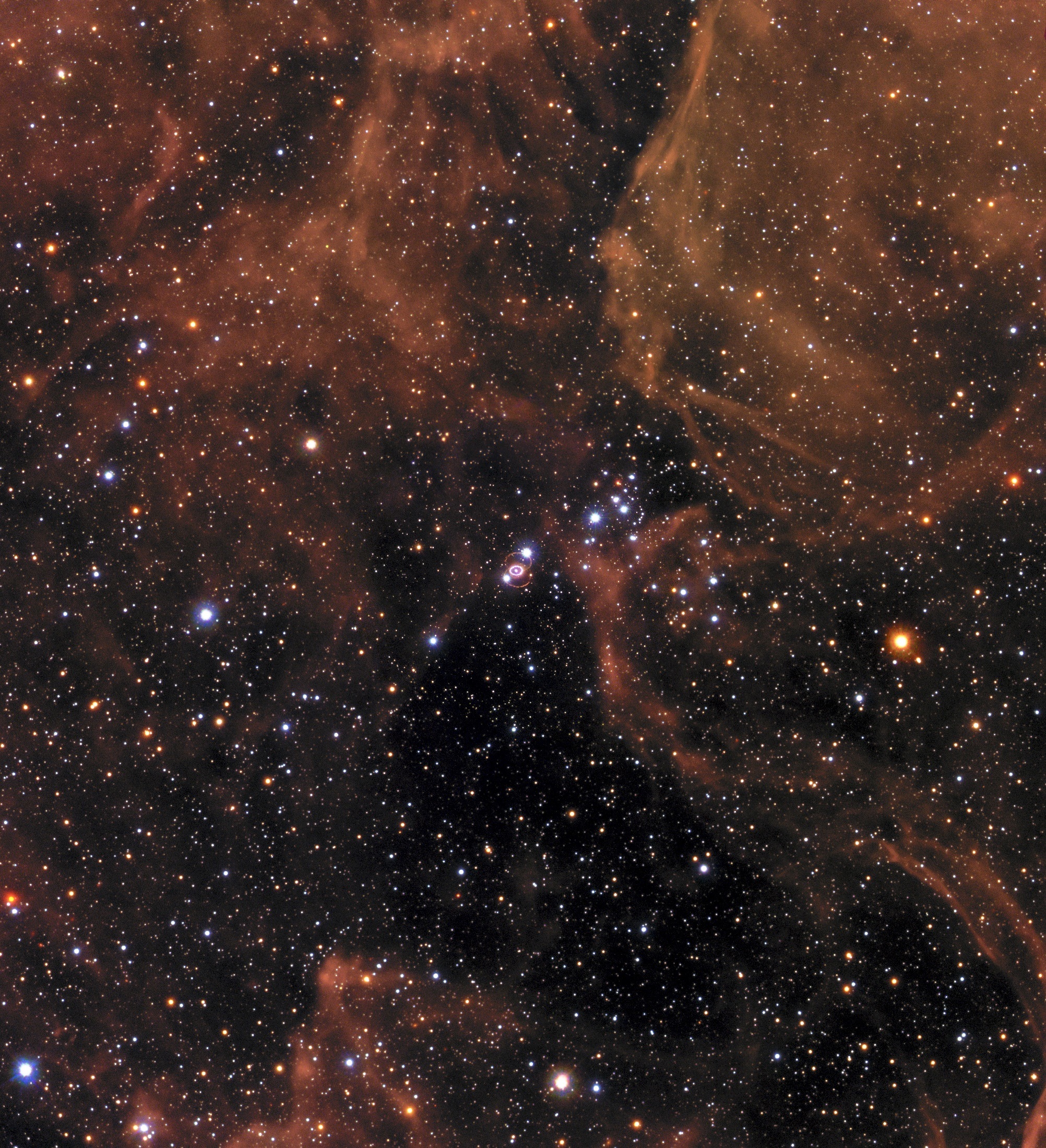starry sky, universe, galaxy, tarantula nebula, sn 1987a cell phone wallpapers
