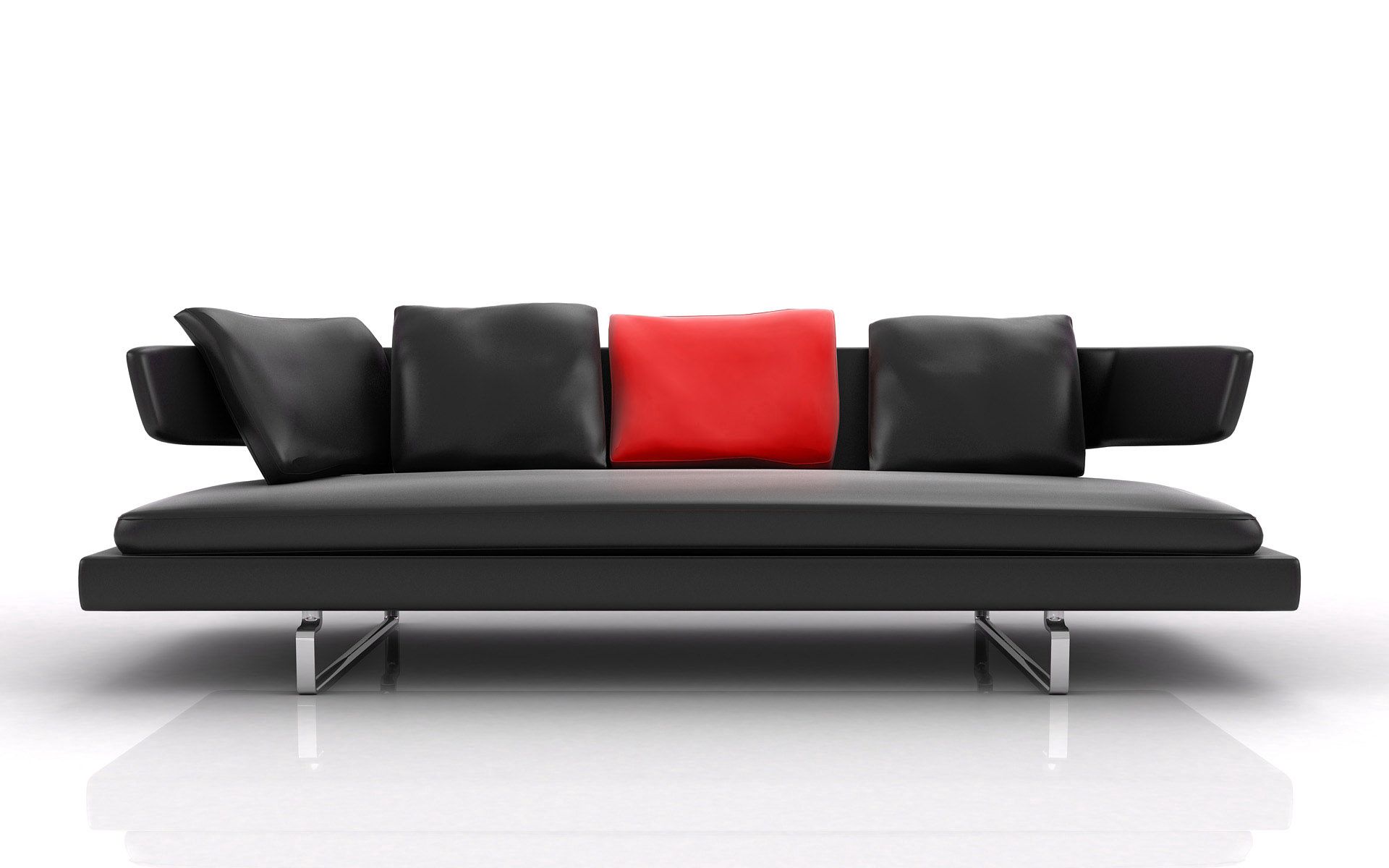 furniture, miscellanea, miscellaneous, style, sofa, modern, up to date, cushions, pillows 1080p