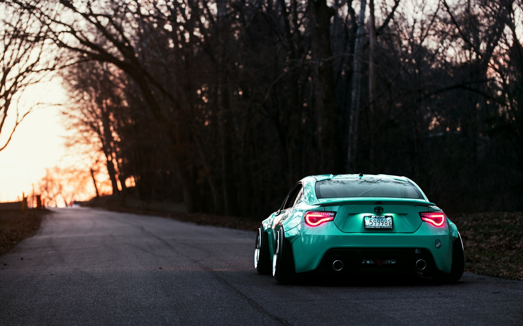 61695 Screensavers and Wallpapers Evening for phone. Download toyota, cars, evening, back view, rear view, gt86 pictures for free