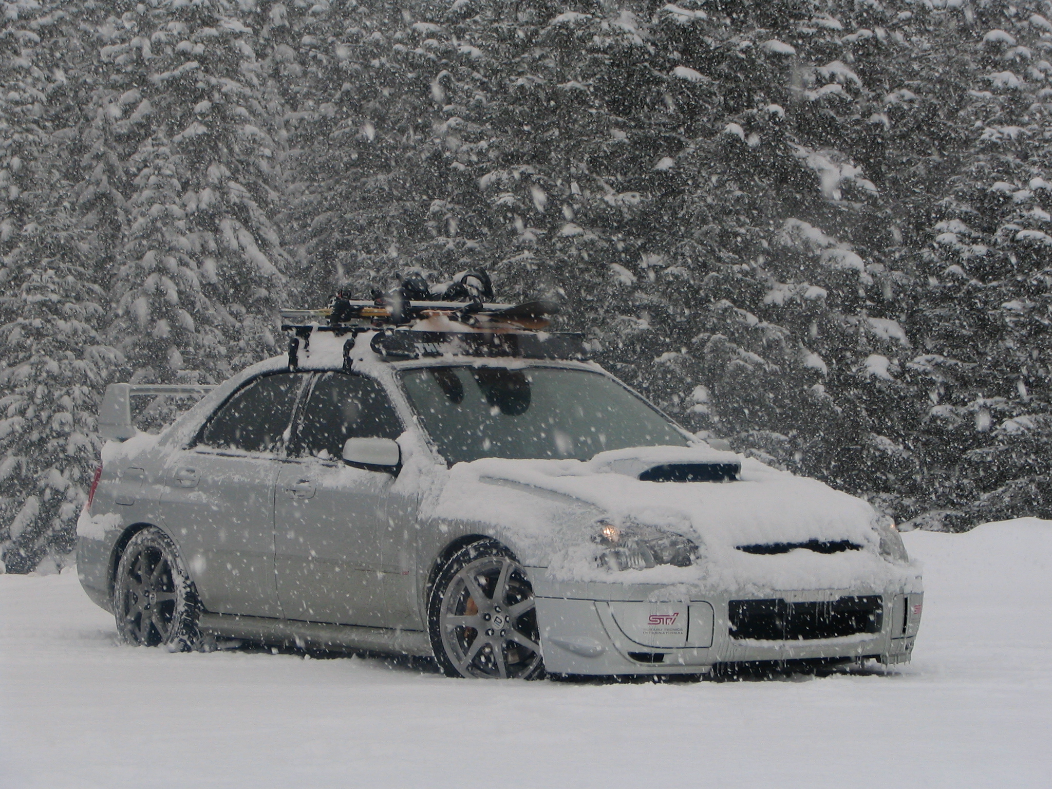 субару импреза wrx winter