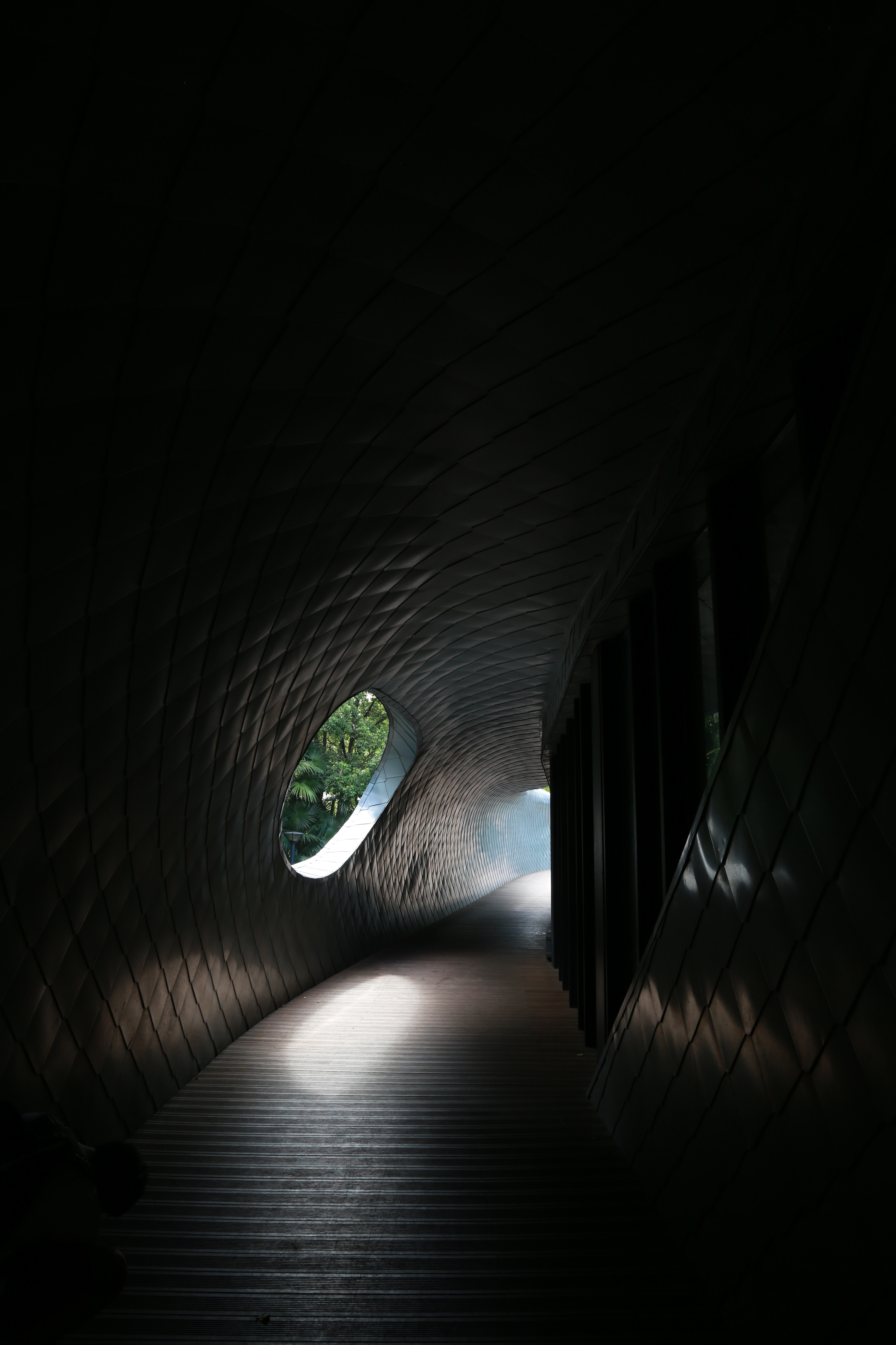 corridor, dark, building, architecture, tunnel Aesthetic wallpaper