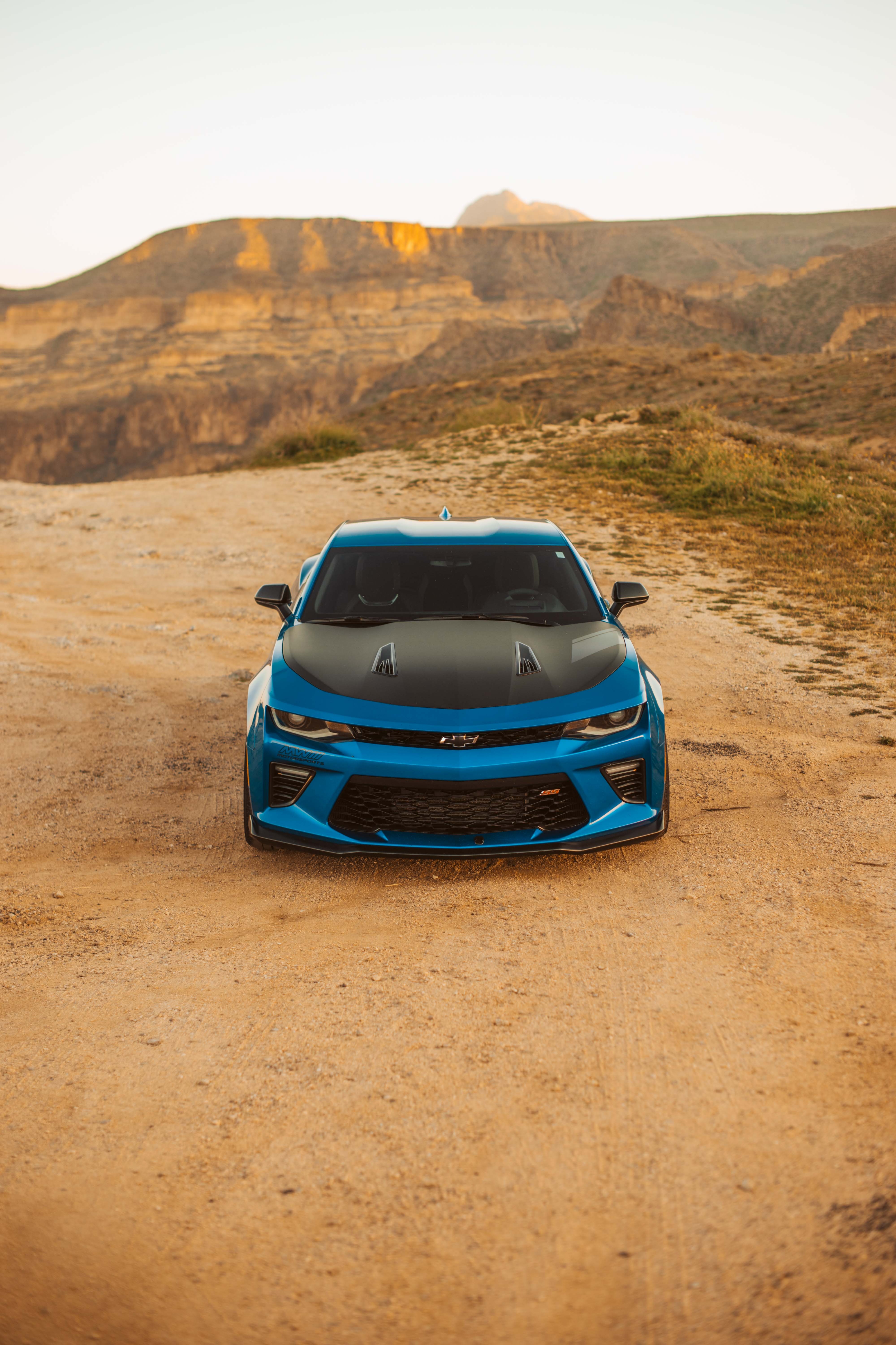 Mobile HD Wallpaper Front View car, chevrolet, tuning, cars