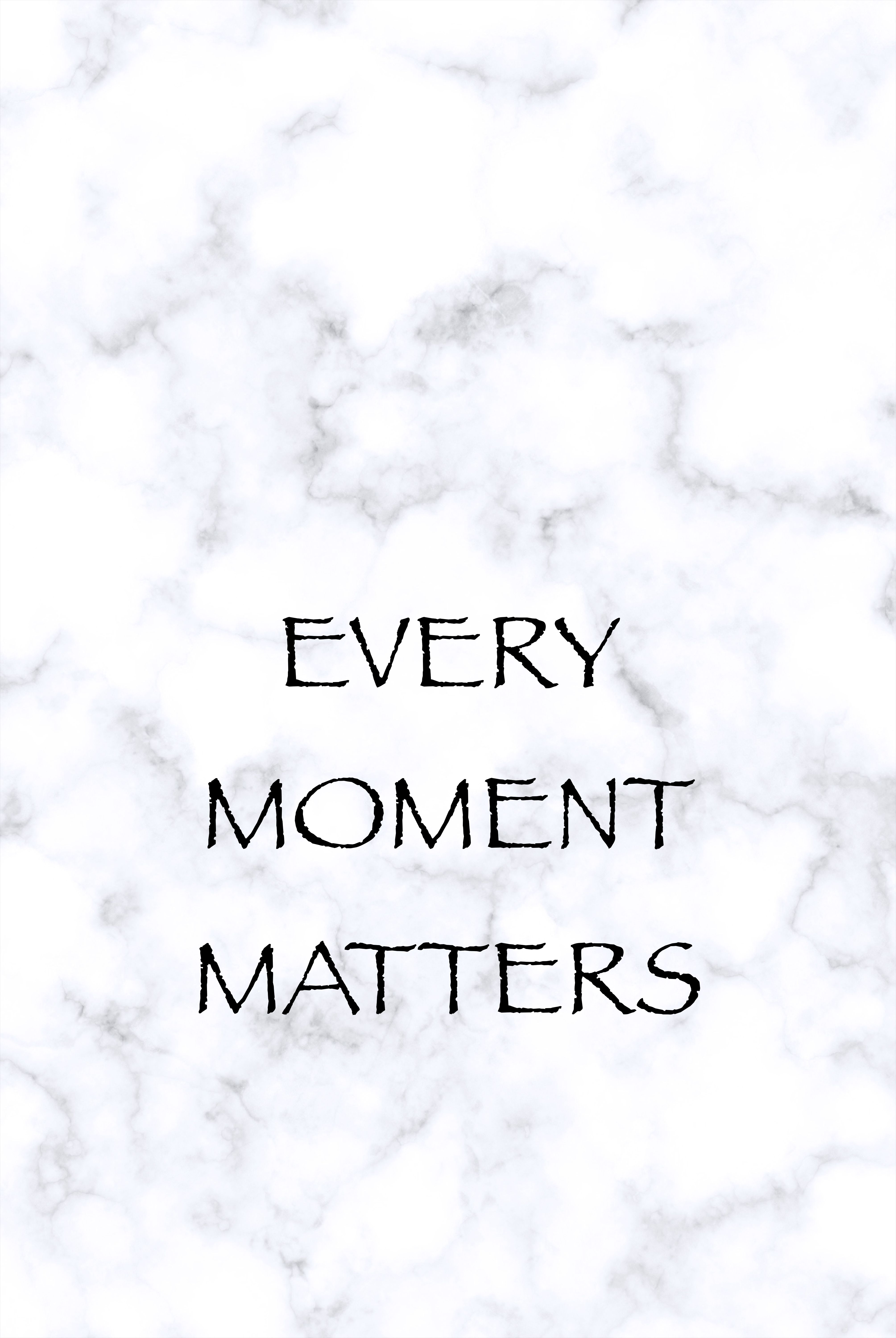 Inspiration motivation, just a moment, moment, inscription 4k Wallpaper