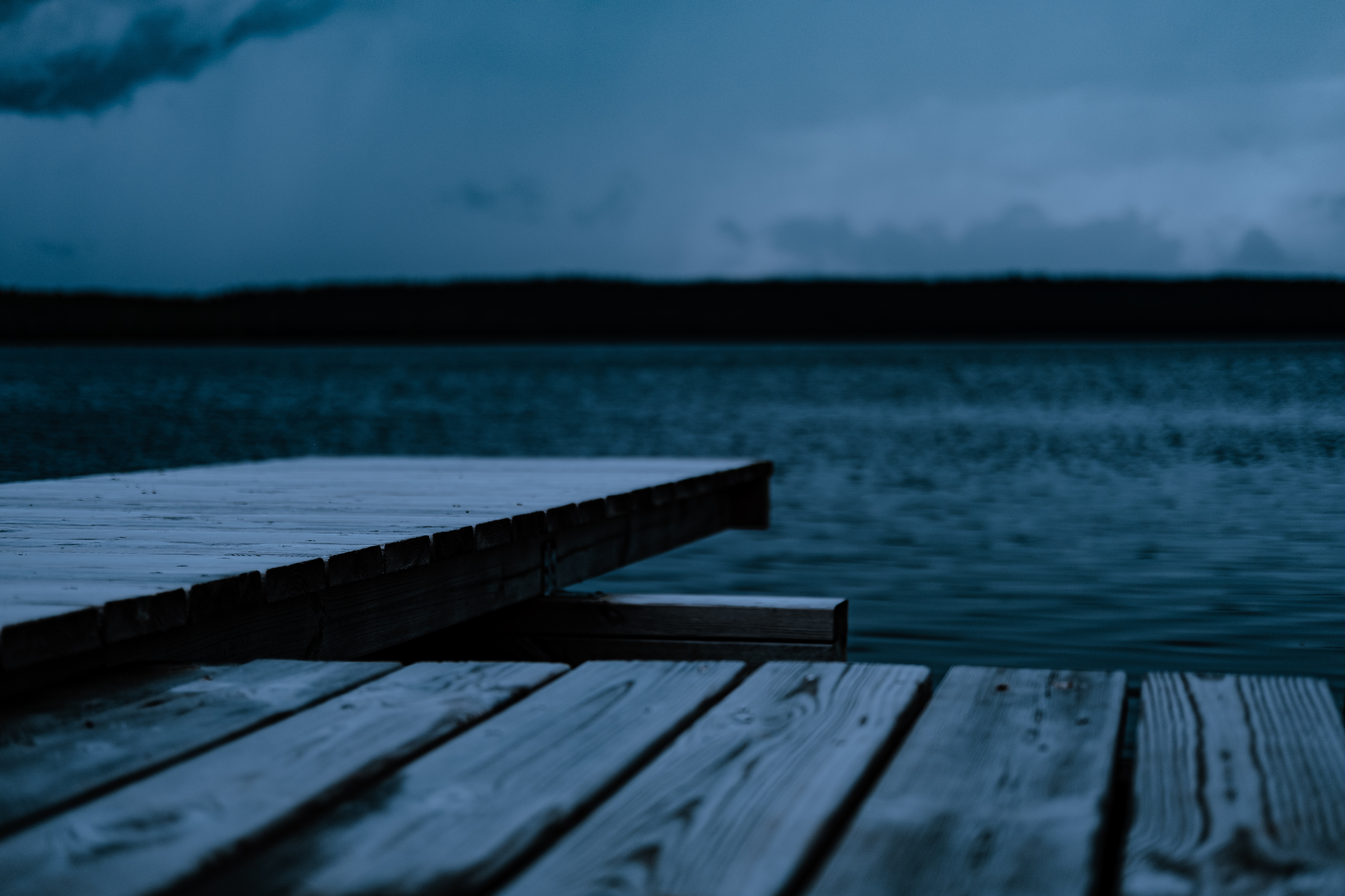 dusk, miscellaneous, miscellanea, water, twilight, lake, pier, wood, wooden for android