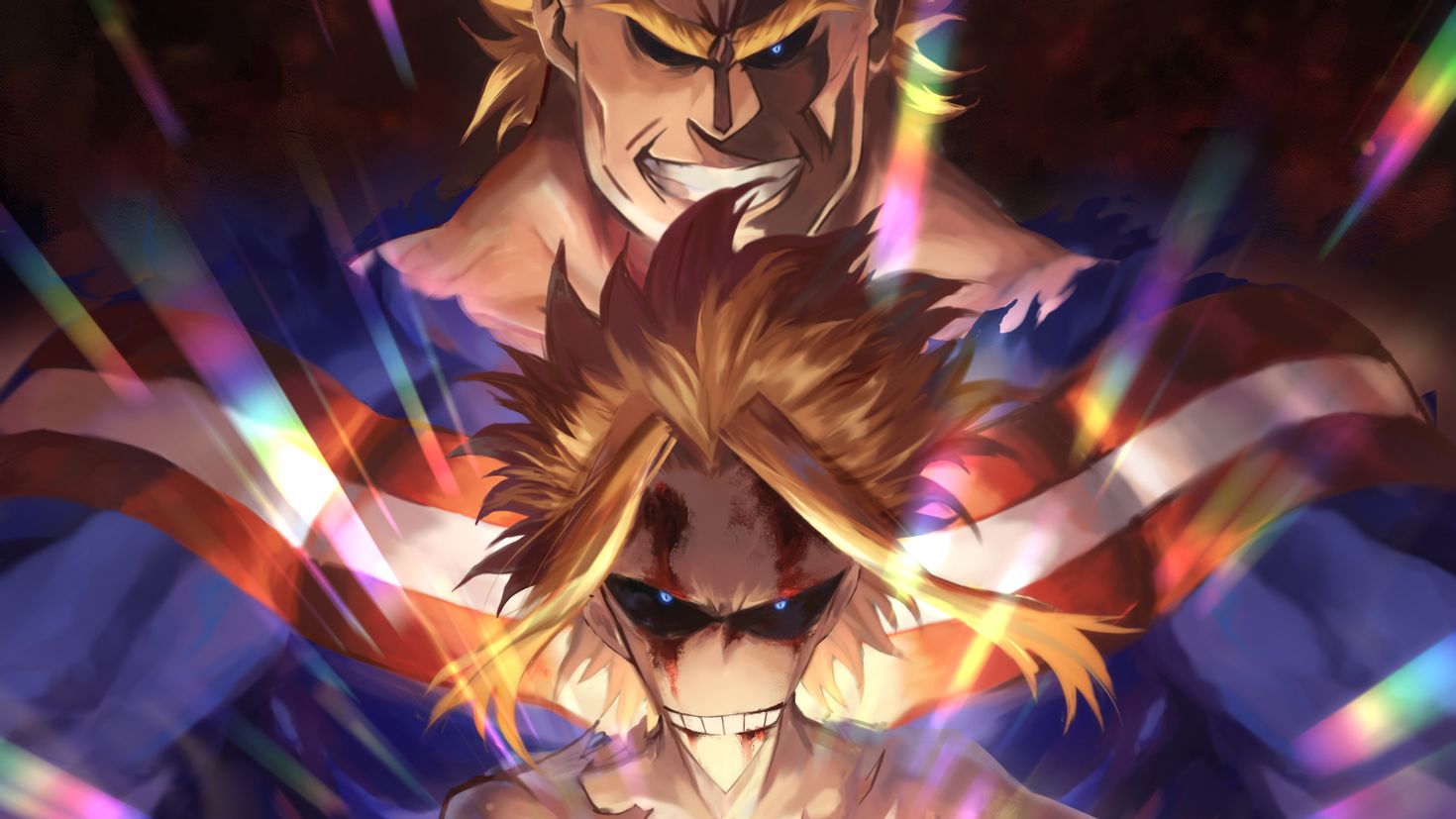 Papel De Parede Hd Para Desktop Anime Minha Academia De Heróis Todo Poderoso Toshinori Yagi