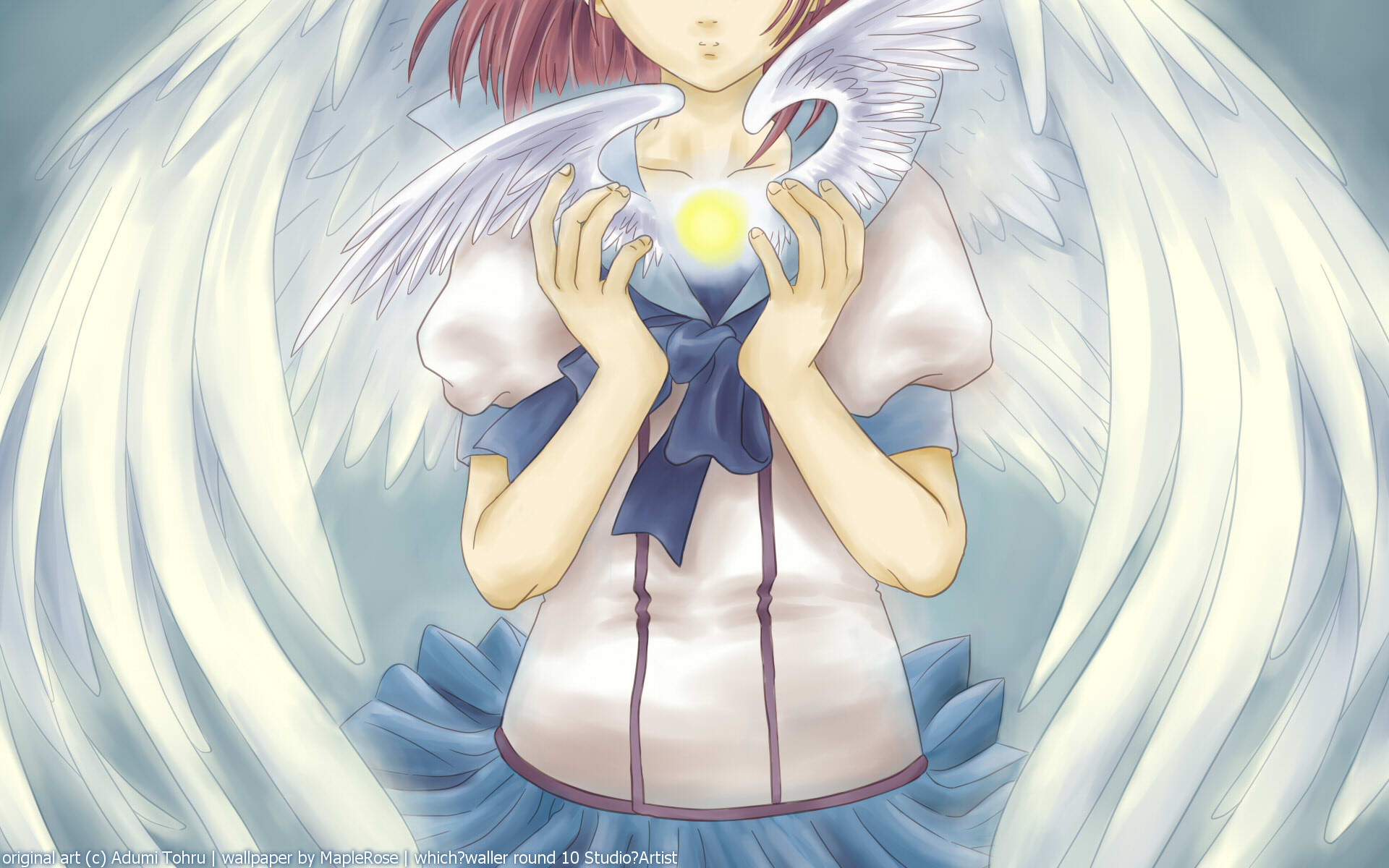 Самые красивые аниме ангелы