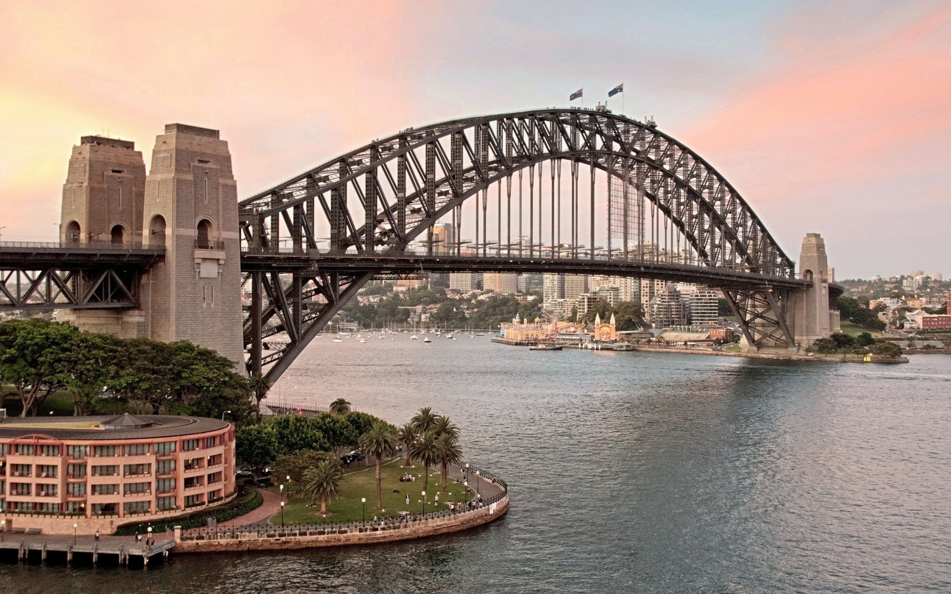 Мост Харбор бридж в Австралии