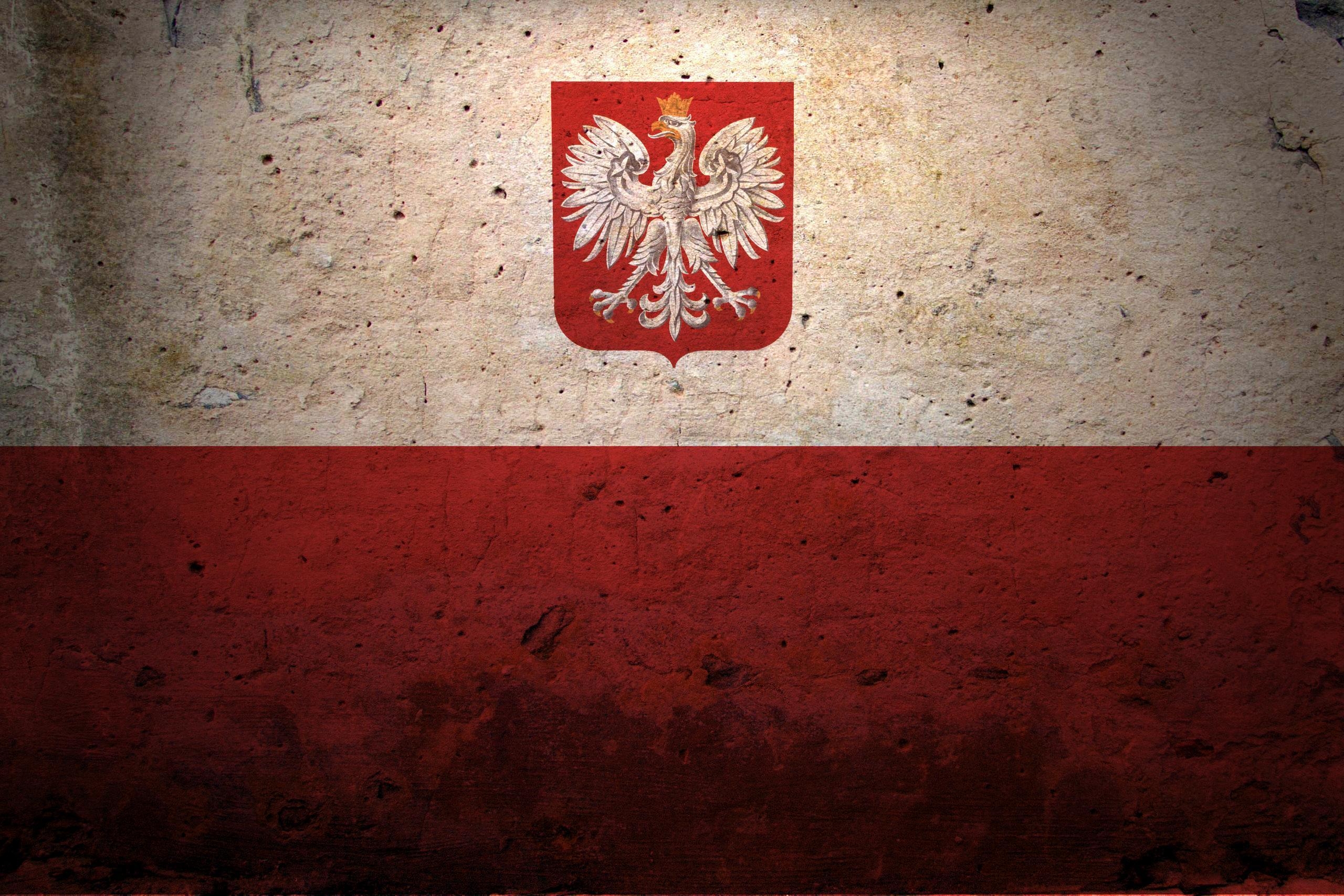 Handy-Wallpaper Wappen, Polen, Textur, Texturen, Flagge, Flag, Symbolismus, Symbolik kostenlos herunterladen.