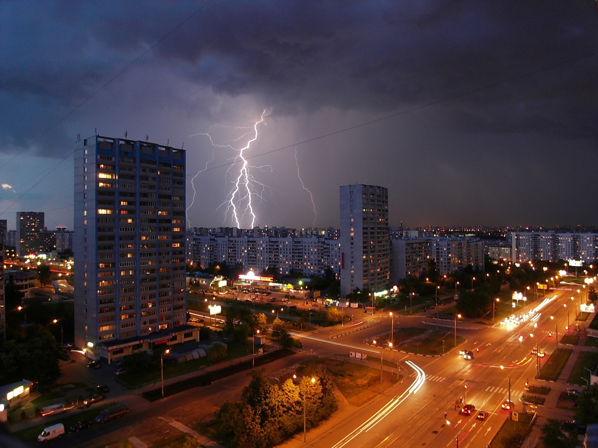 photography, lightning, cloud, storm, thunderstorm HD wallpaper