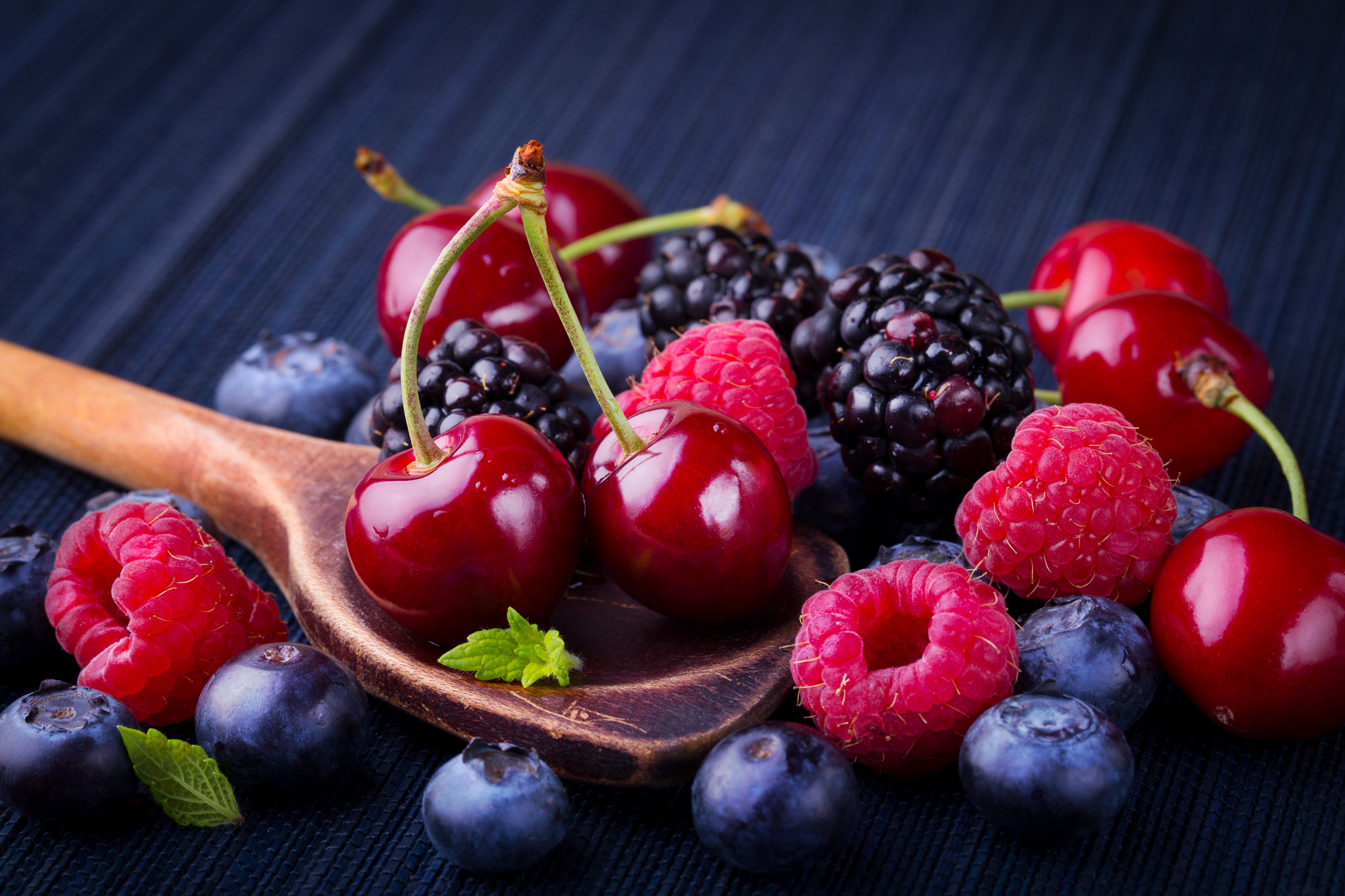 blueberry, blackberry, food, berry, cherry, raspberry