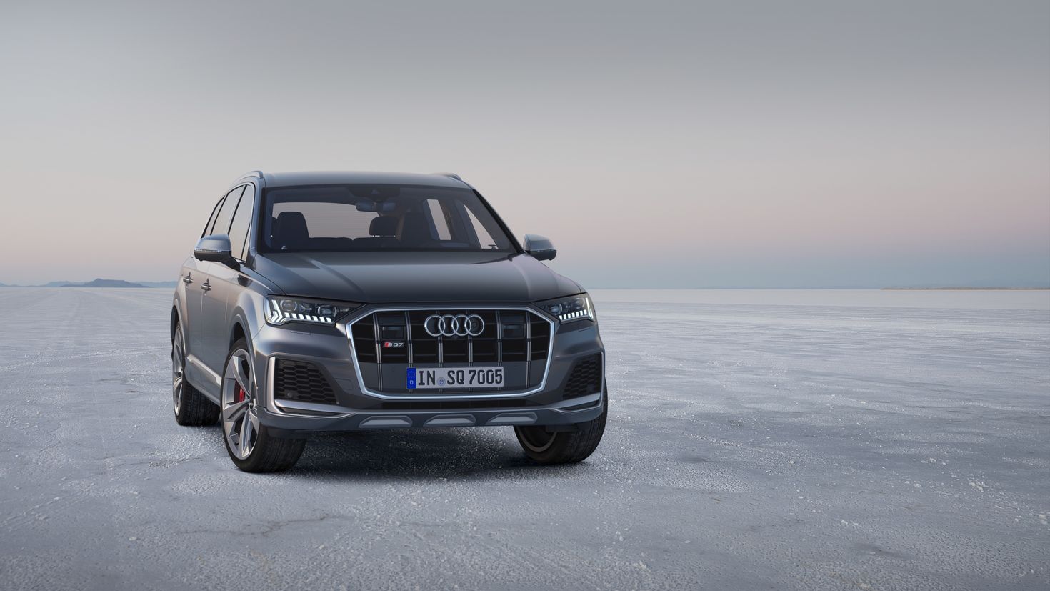 Audi q7 2020 матричные фары