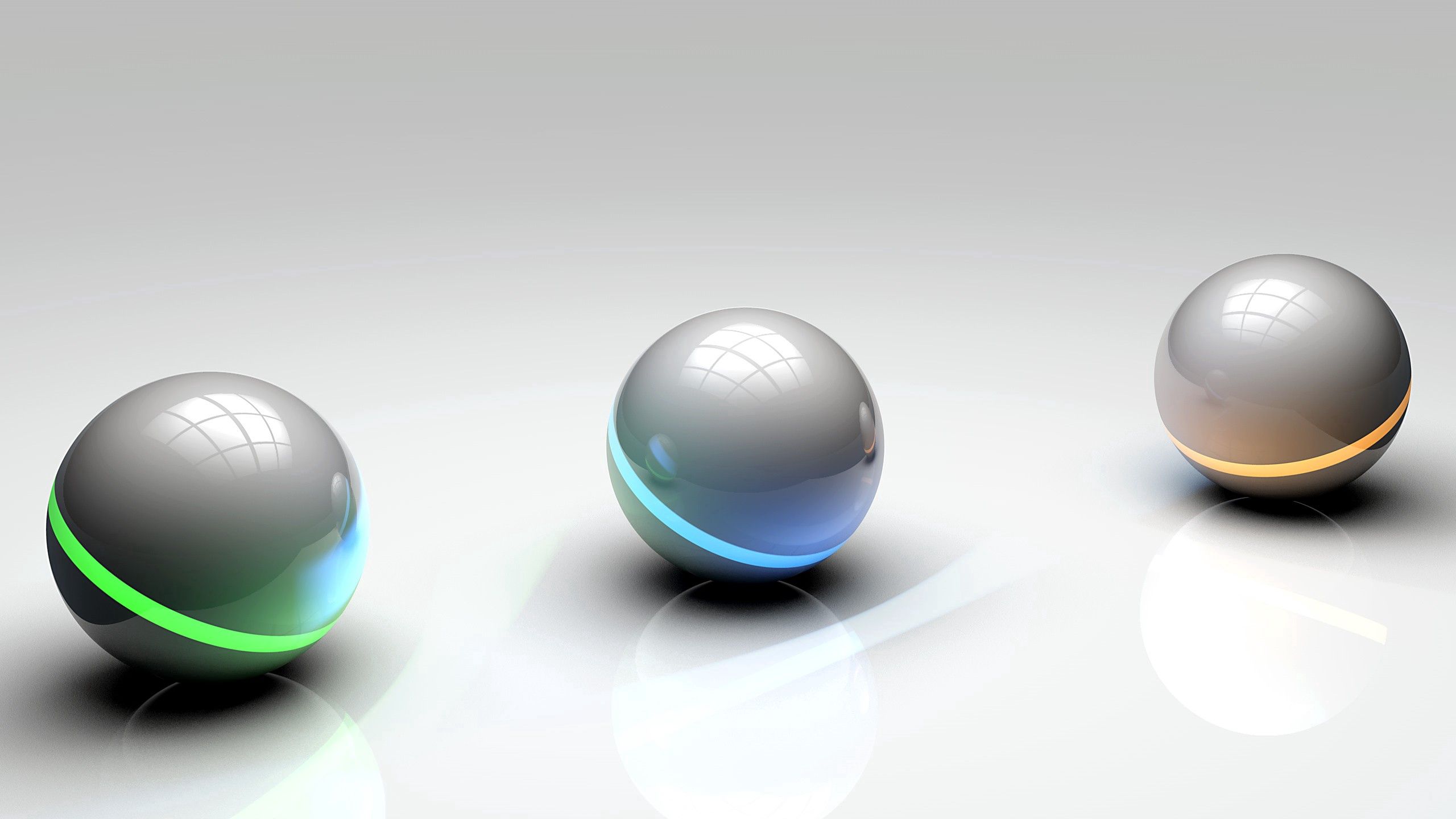 Free HD form, 3d, balls, three, streamlined