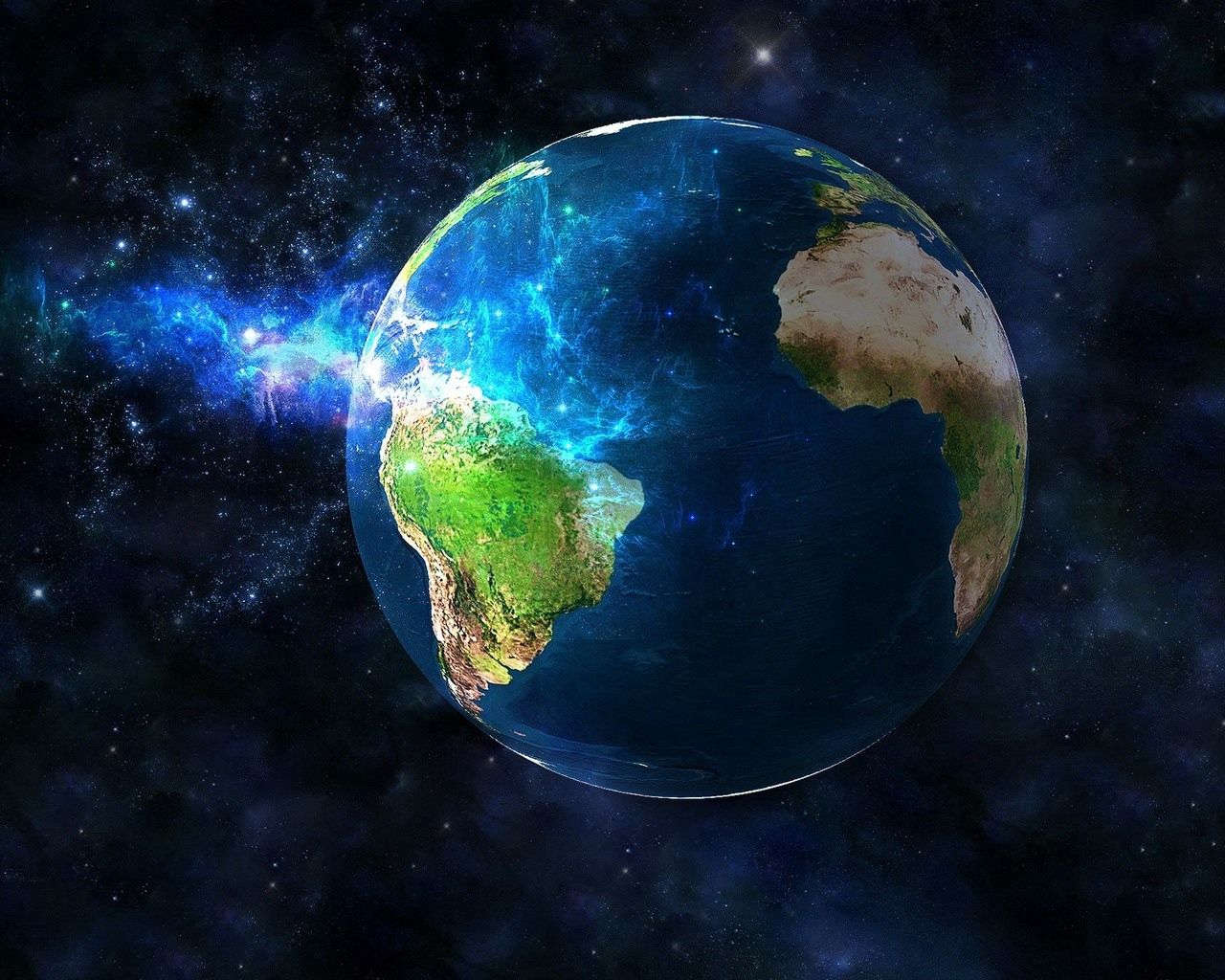 Smartphone Background earth, planet, shine, light