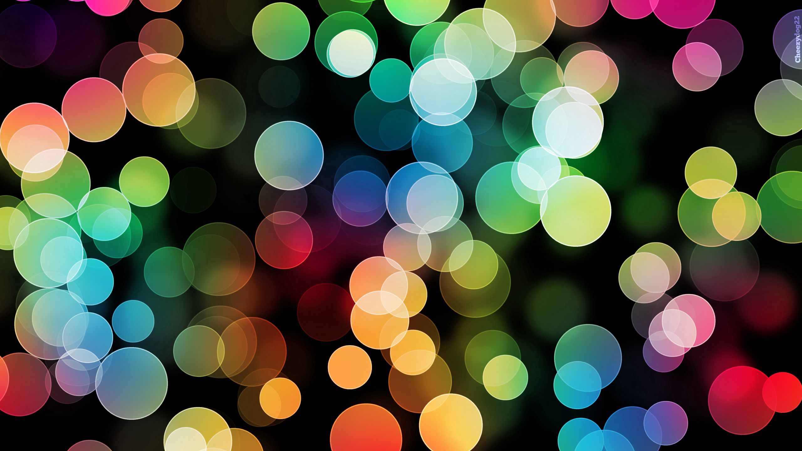 shine, abstract, glare, circles, light, colorful, colourful, lots of, multitude 8K