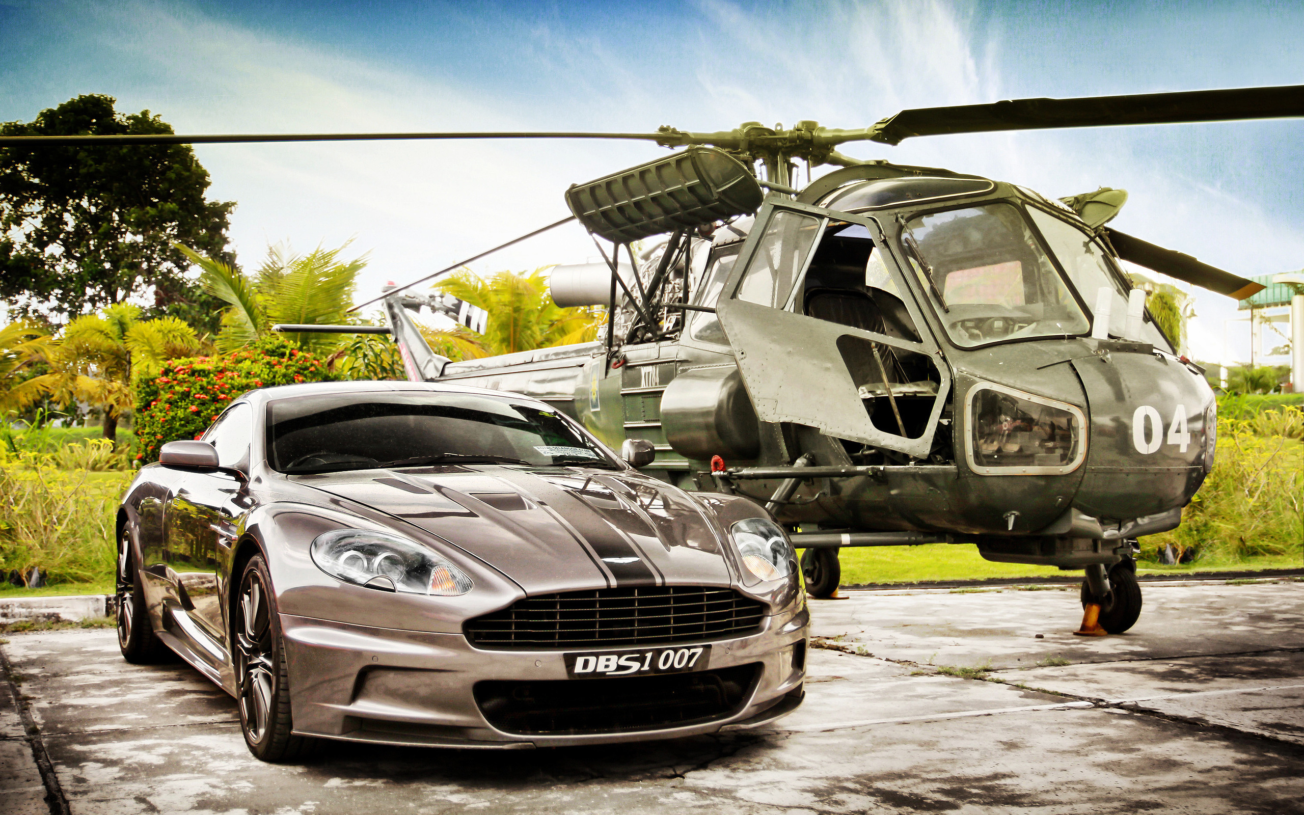 Desktop Backgrounds Helicopters auto, transport